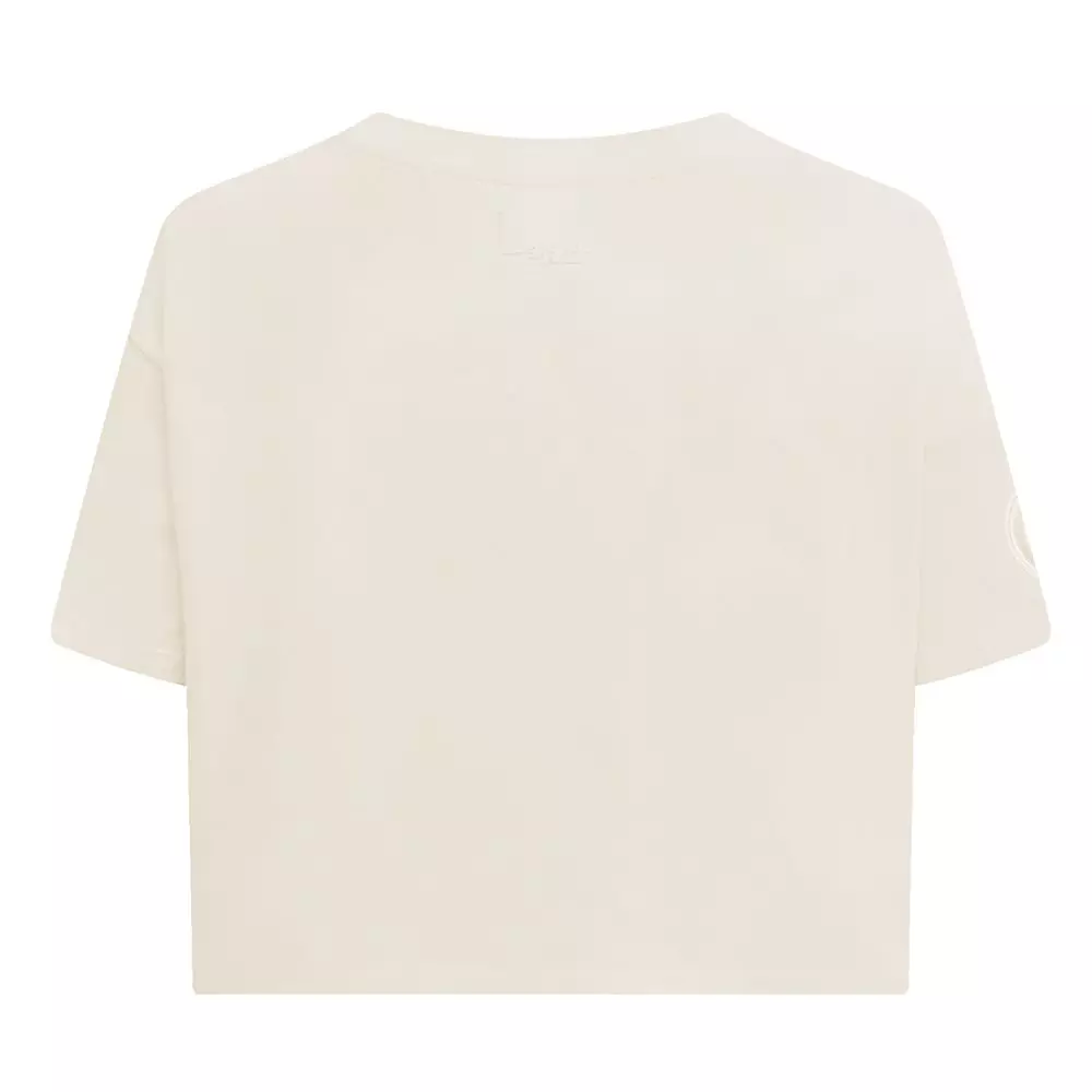 Pro Standard Women's MLB Chicago Cubs Neutral SJ Boxy Top -Cream - CREAM