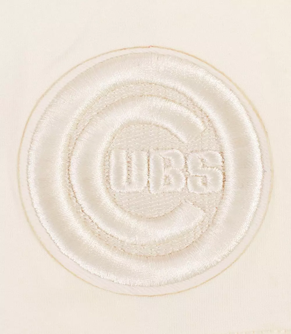 Pro Standard Women's MLB Chicago Cubs Neutral SJ Boxy Top -Cream - CREAM