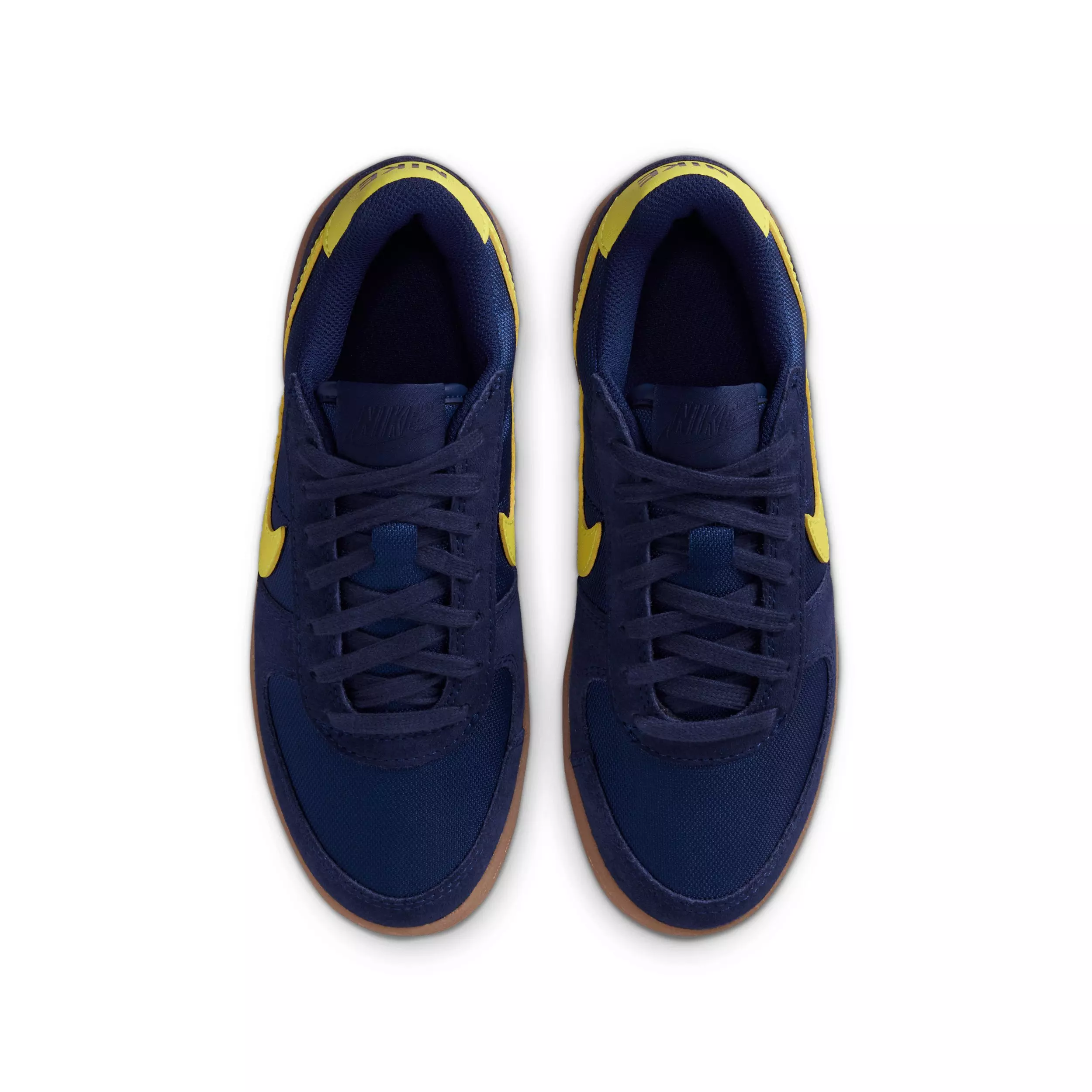 Nike Field General "Blue Void/Gum Medium Brown/Sonic Yellow" Grade School Boys' Shoe - BLUE/MD BROWN/YELLOW