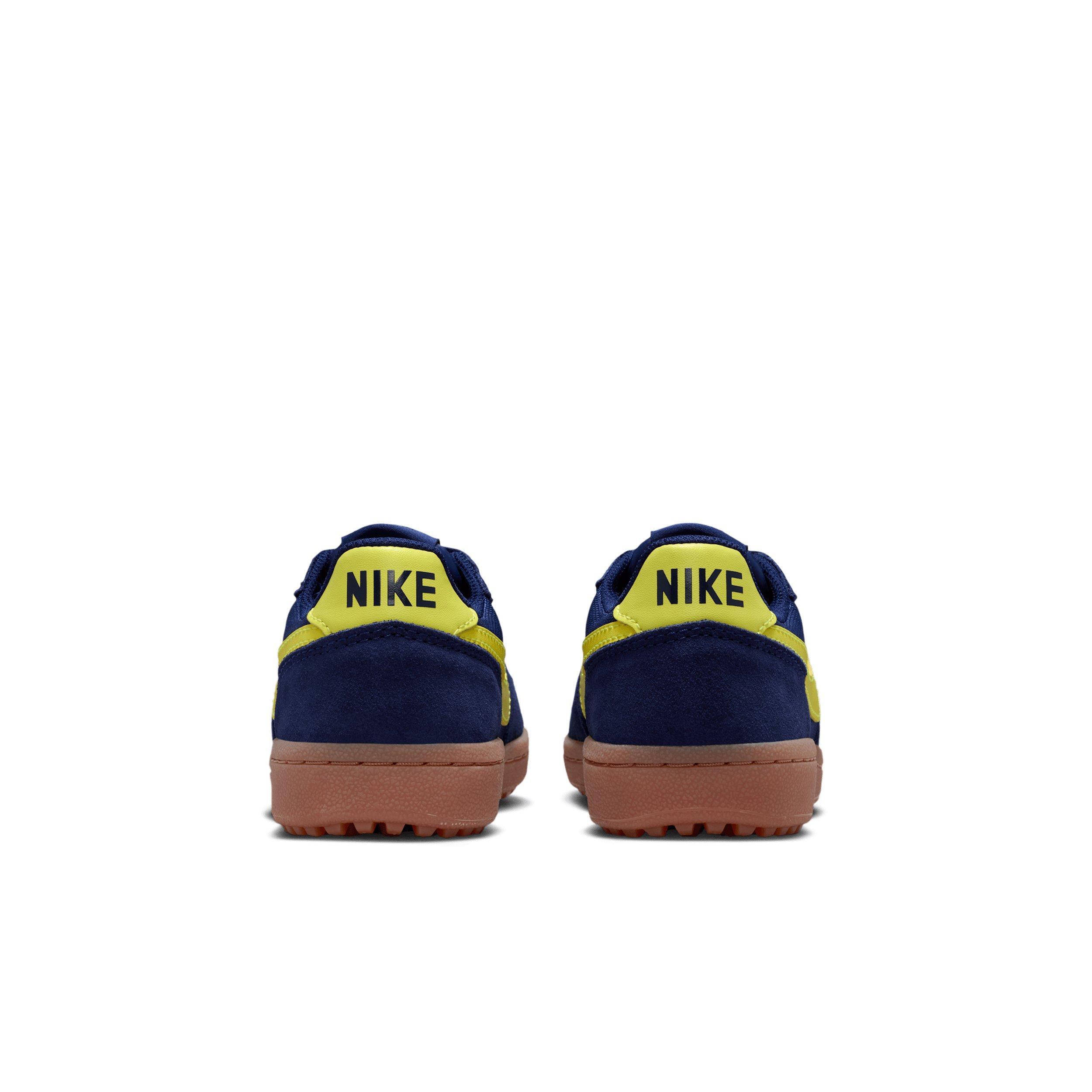 Nike Field General "Blue Void/Gum Medium Brown/Sonic Yellow" Grade School Boys' Shoe - BLUE/MD BROWN/YELLOW Thumbnail View 5