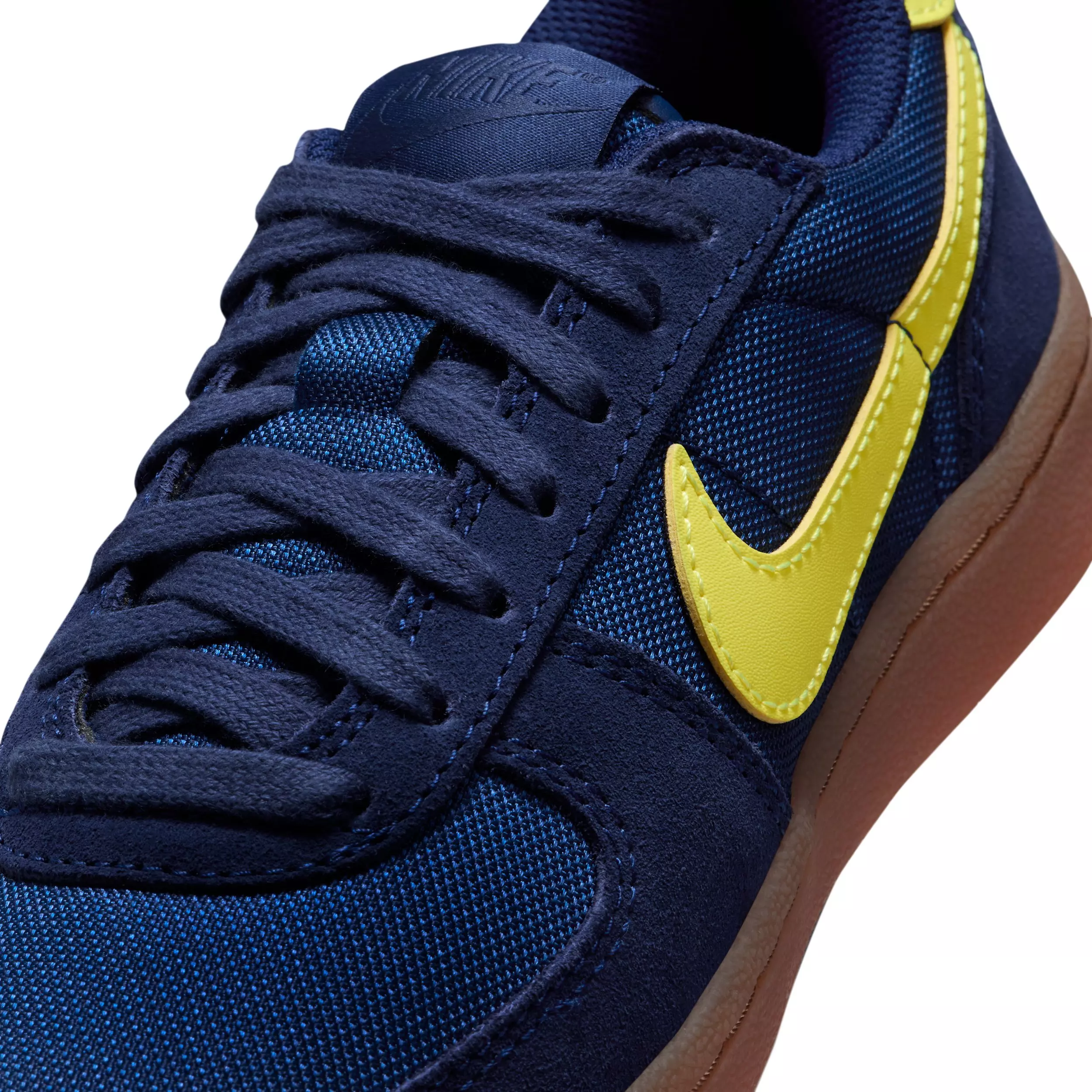 Nike Field General "Blue Void/Gum Medium Brown/Sonic Yellow" Grade School Boys' Shoe - BLUE/MD BROWN/YELLOW