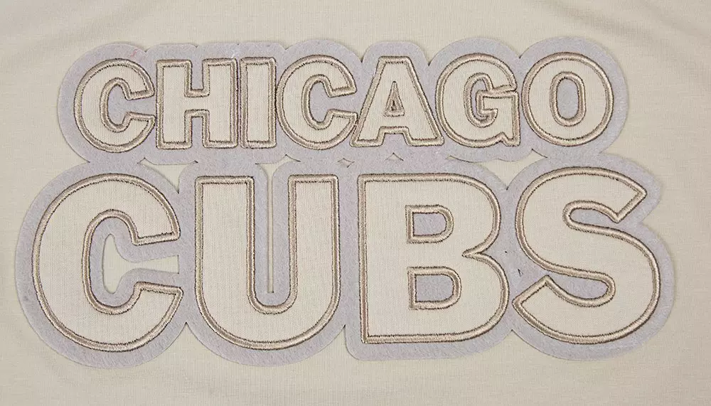 Pro Standard Women's MLB Chicago Cubs Neutral SJ Boxy Top - Tan - TAN