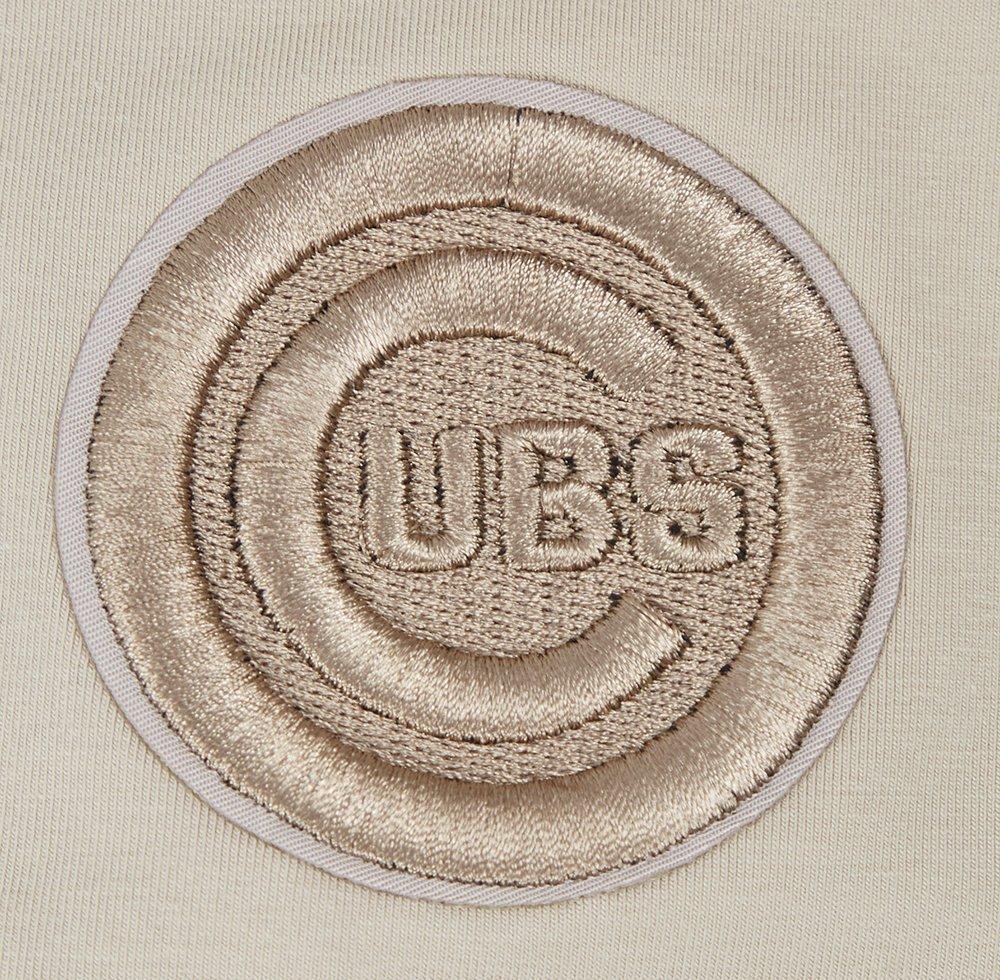 Pro Standard Women's MLB Chicago Cubs Neutral SJ Boxy Top - Tan - TAN Thumbnail View 6