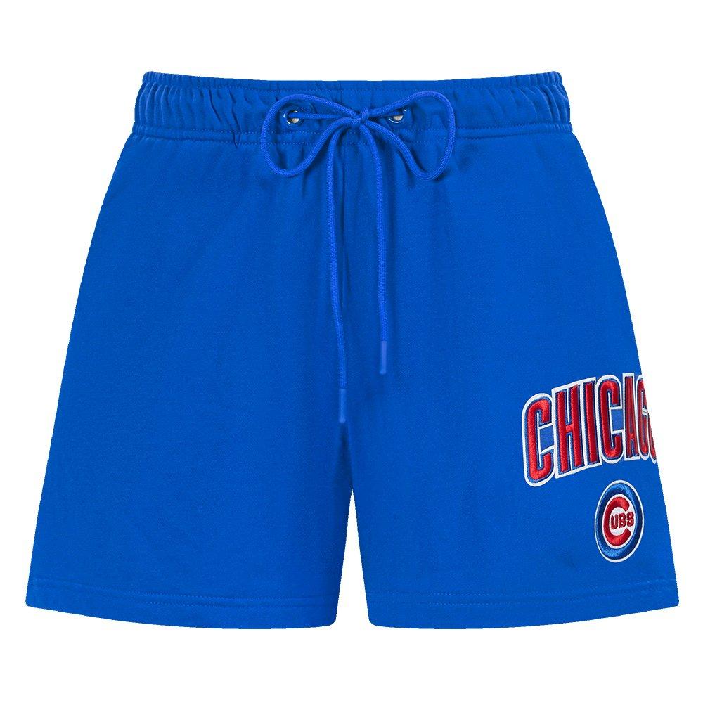Pro Standard Women's MLB Chicago Cubs Classic Fleece Shorts -Royal - ROYAL Thumbnail View 1