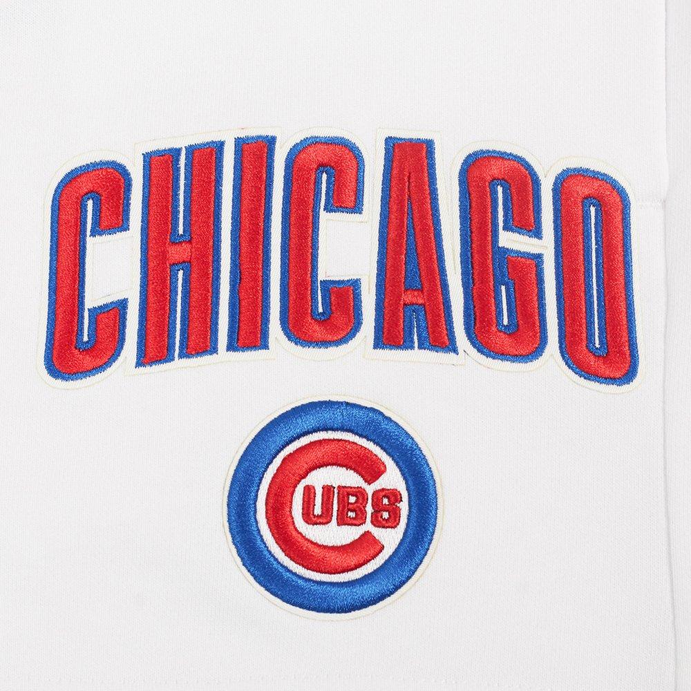 Pro Standard Women's MLB Chicago Cubs Classic Fleece Shorts -White - WHITE Thumbnail View 5