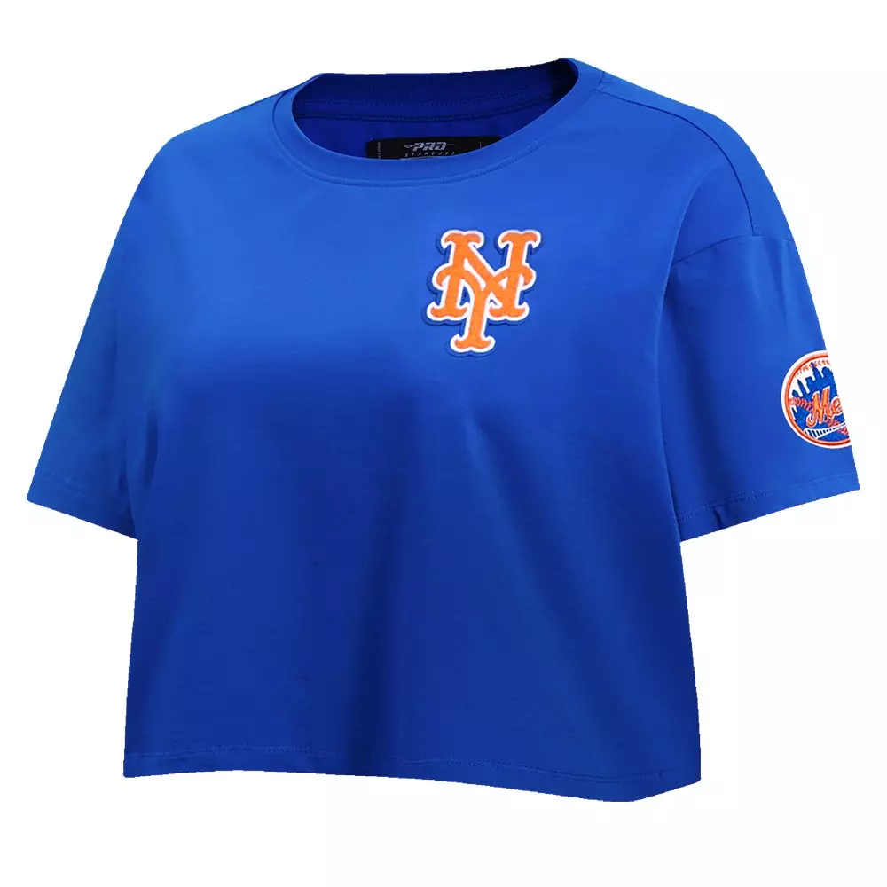 Pro Standard Women's MLB New York Mets​ Classic Boxy Top -Royal - ROYAL