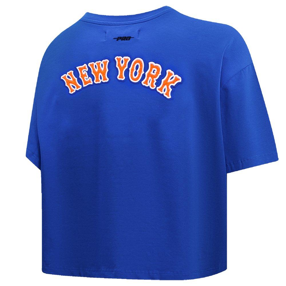 Pro Standard Women's MLB New York Mets​ Classic Boxy Top - Royal - ROYAL Thumbnail View 4