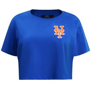 Pro Standard Women's MLB New York Mets​ Classic Boxy Top -Royal