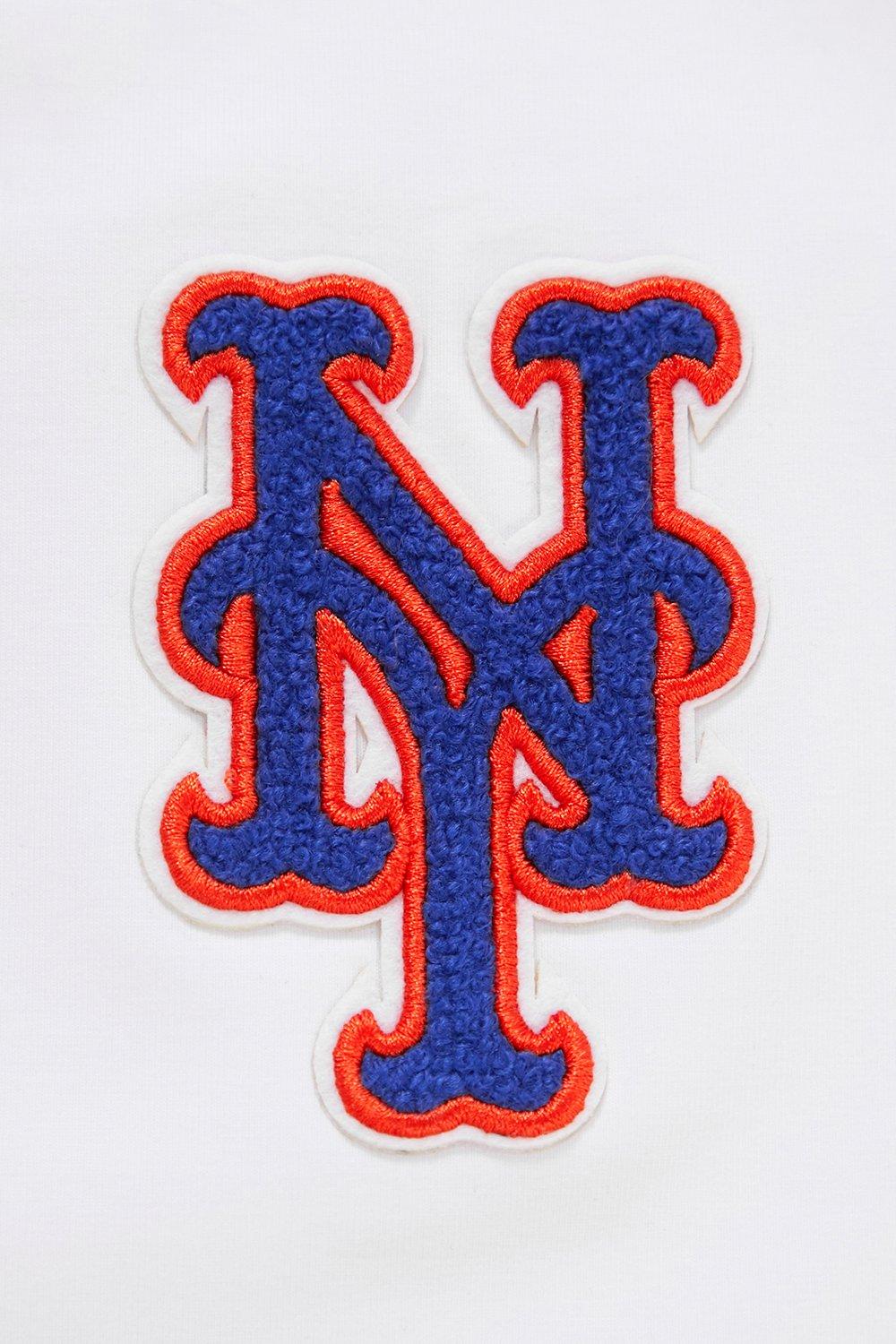 Pro Standard Women's MLB New York Mets​ Classic Boxy Top - White - WHITE Thumbnail View 5