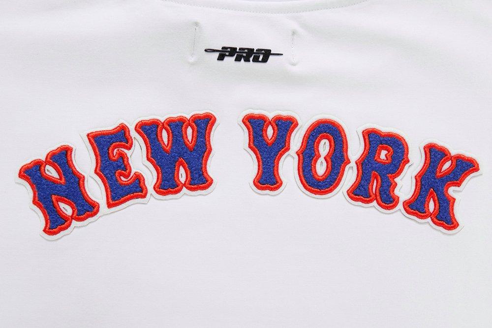 Pro Standard Women's MLB New York Mets​ Classic Boxy Top - White - WHITE Thumbnail View 7