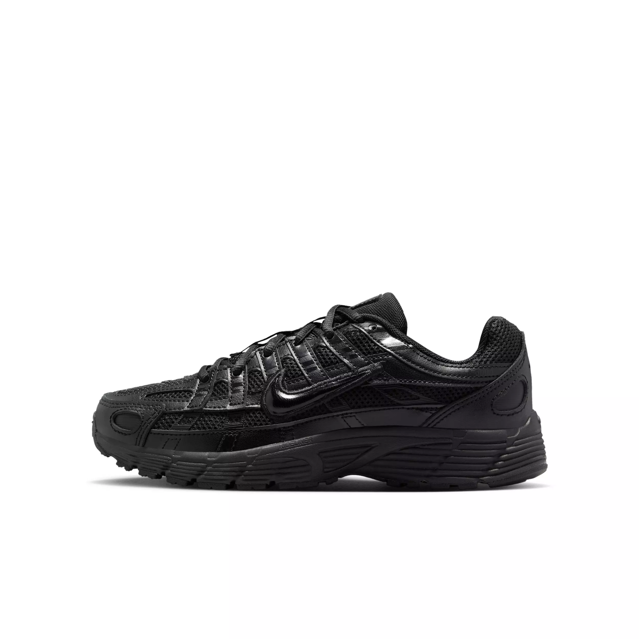 Nike P-6000 "Black/Black" Grade School Boys' Shoe - BLACK/BLACK