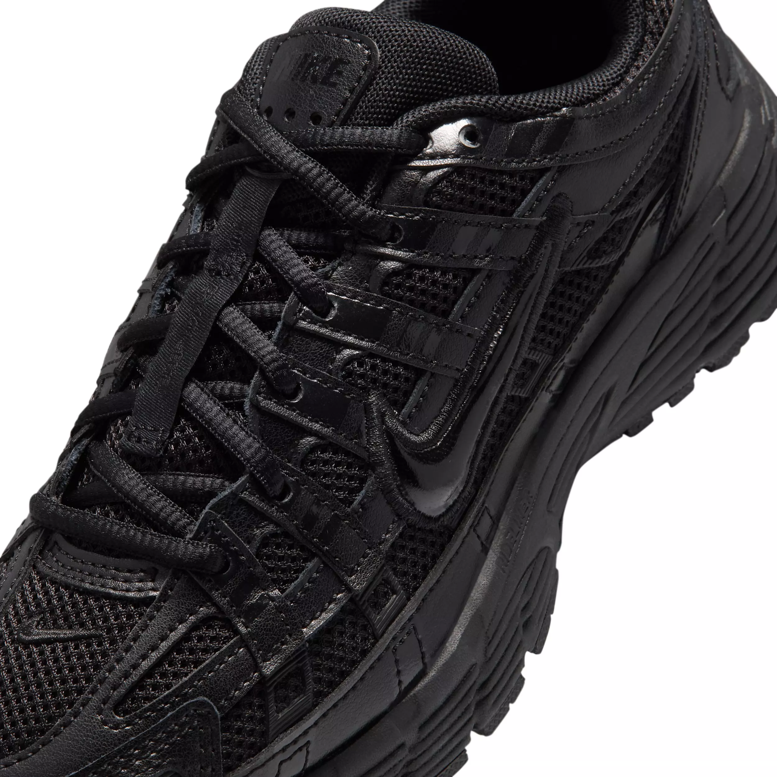 Nike P-6000 "Black/Black" Grade School Boys' Shoe - BLACK/BLACK