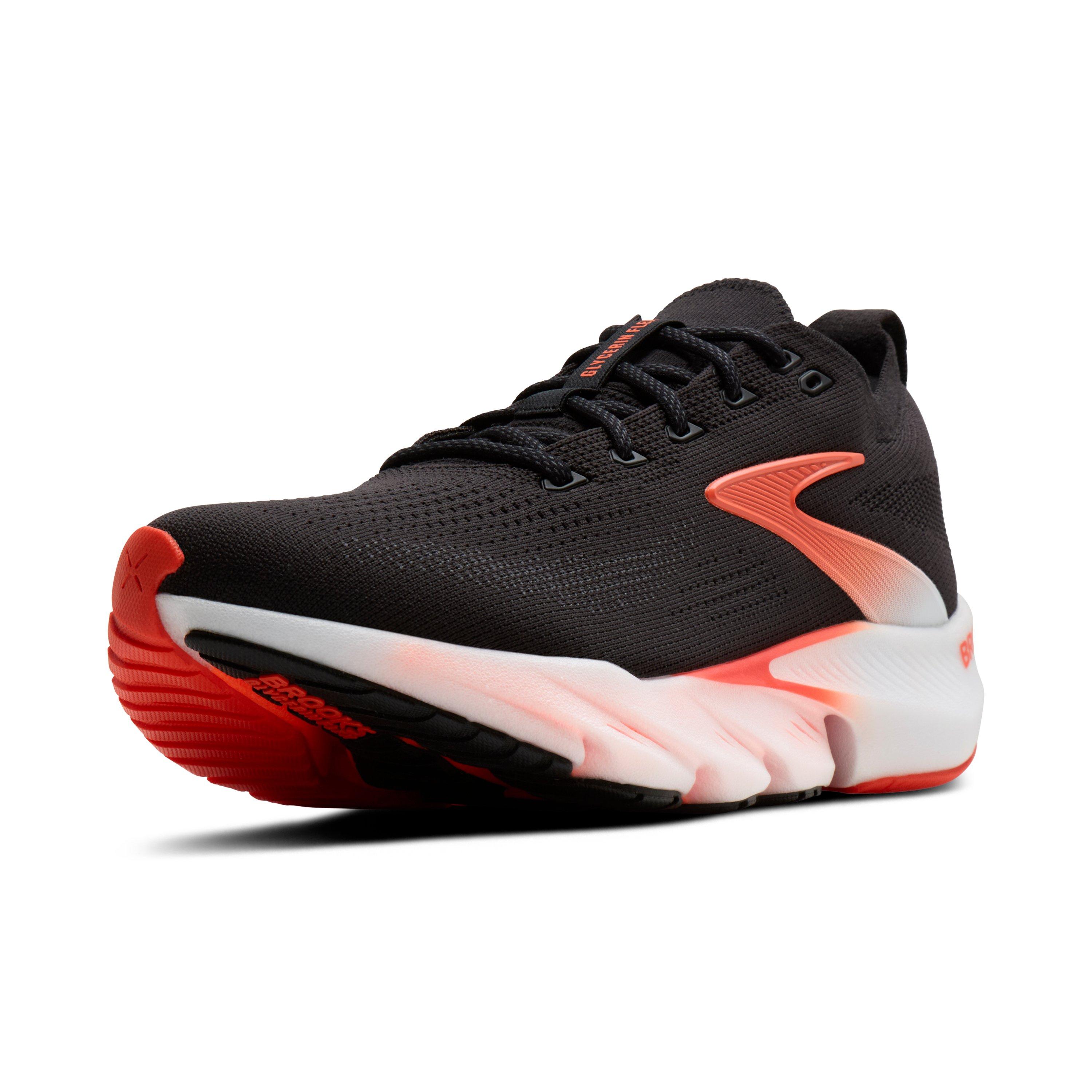 Brooks Glycerin Flex "Black/Orange" Men's Running Shoe - BLACK/ORANGE