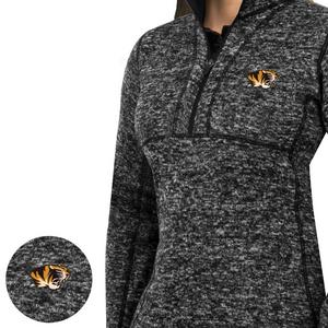 Antigua Women's Missouri Tigers Fortune Half-Zip Pullover Jacket