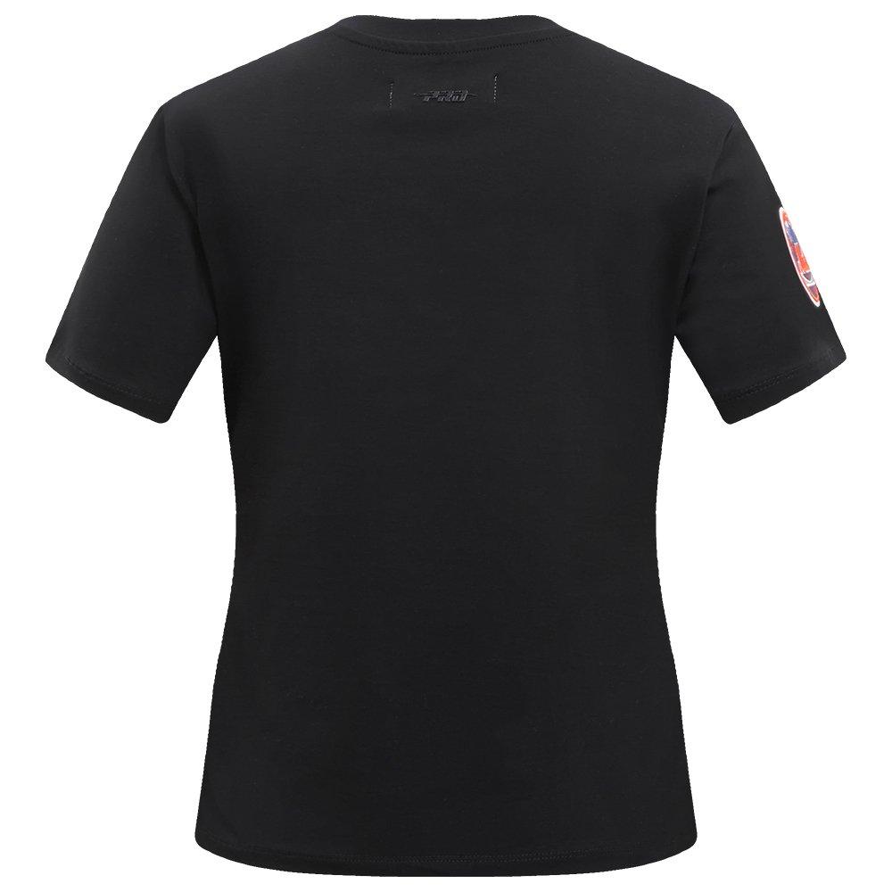 Pro Standard Women's MLB New York Mets​ Classic Short Sleeve SJ Slim Fit Top - Black - BLACK Thumbnail View 2