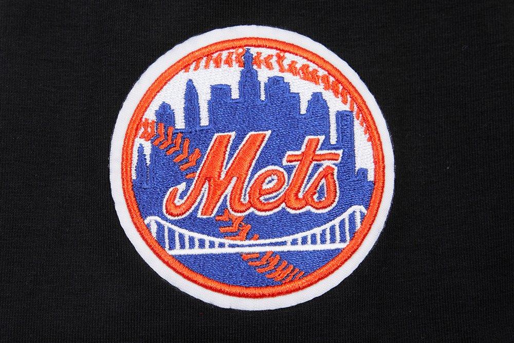 Pro Standard Women's MLB New York Mets​ Classic Short Sleeve SJ Slim Fit Top - Black - BLACK Thumbnail View 6