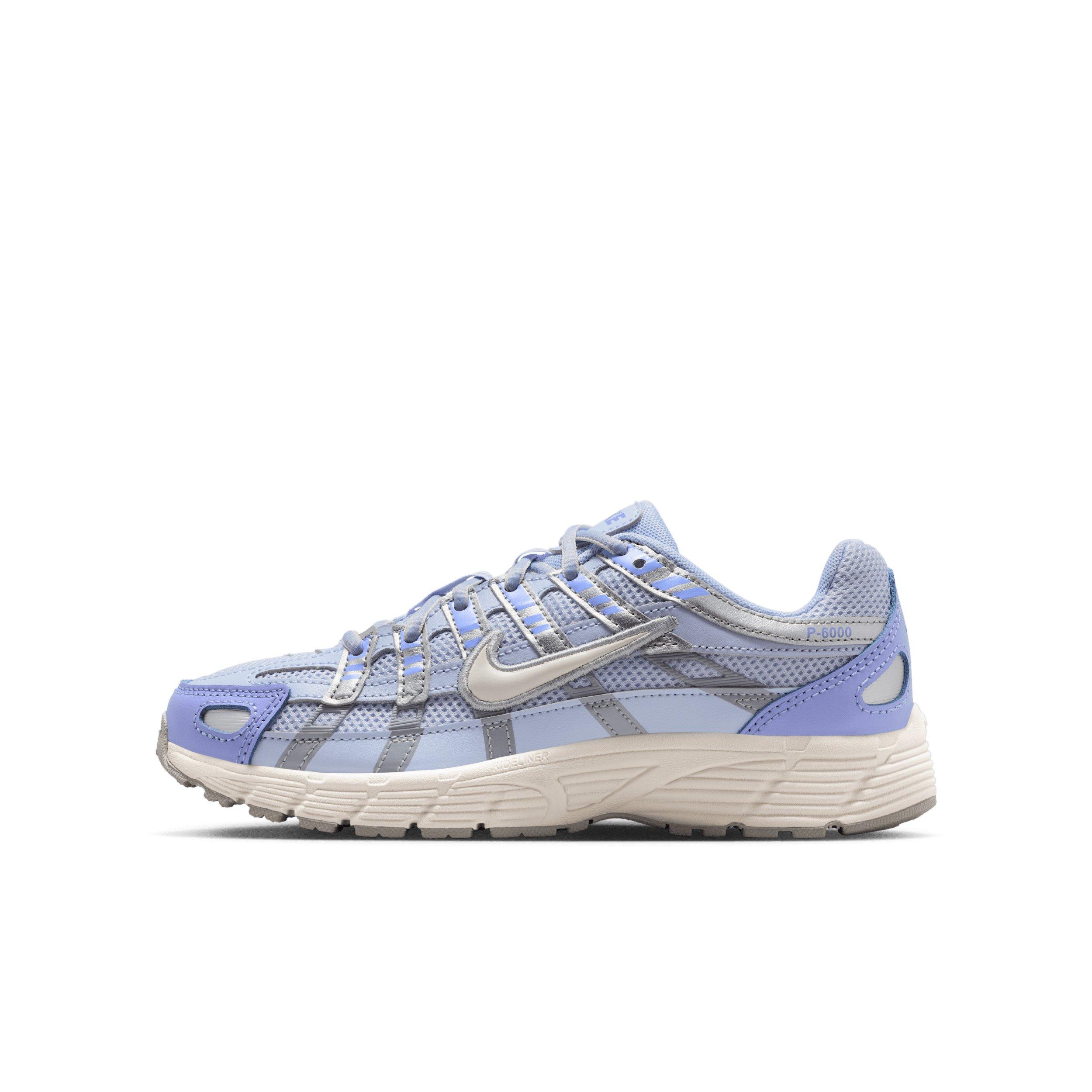 Nike P-6000 "Ghost/Light Thistle/Iron Purple/Sail" Grade School Girls' Shoe - GHOST/LT THISTLE/PURPLE/SAIL Thumbnail View 2