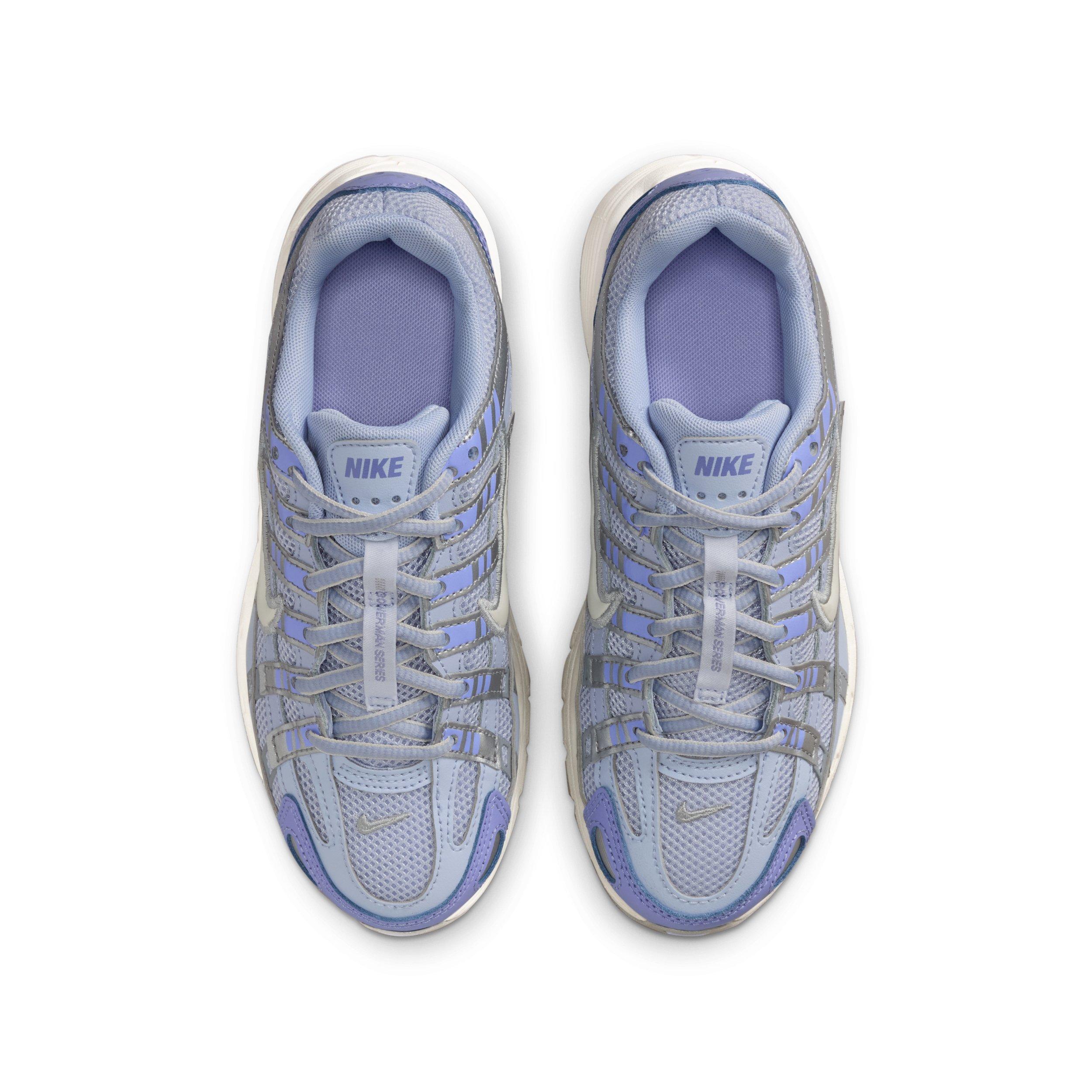 Nike P-6000 "Ghost/Light Thistle/Iron Purple/Sail" Grade School Girls' Shoe - GHOST/LT THISTLE/PURPLE/SAIL Thumbnail View 4