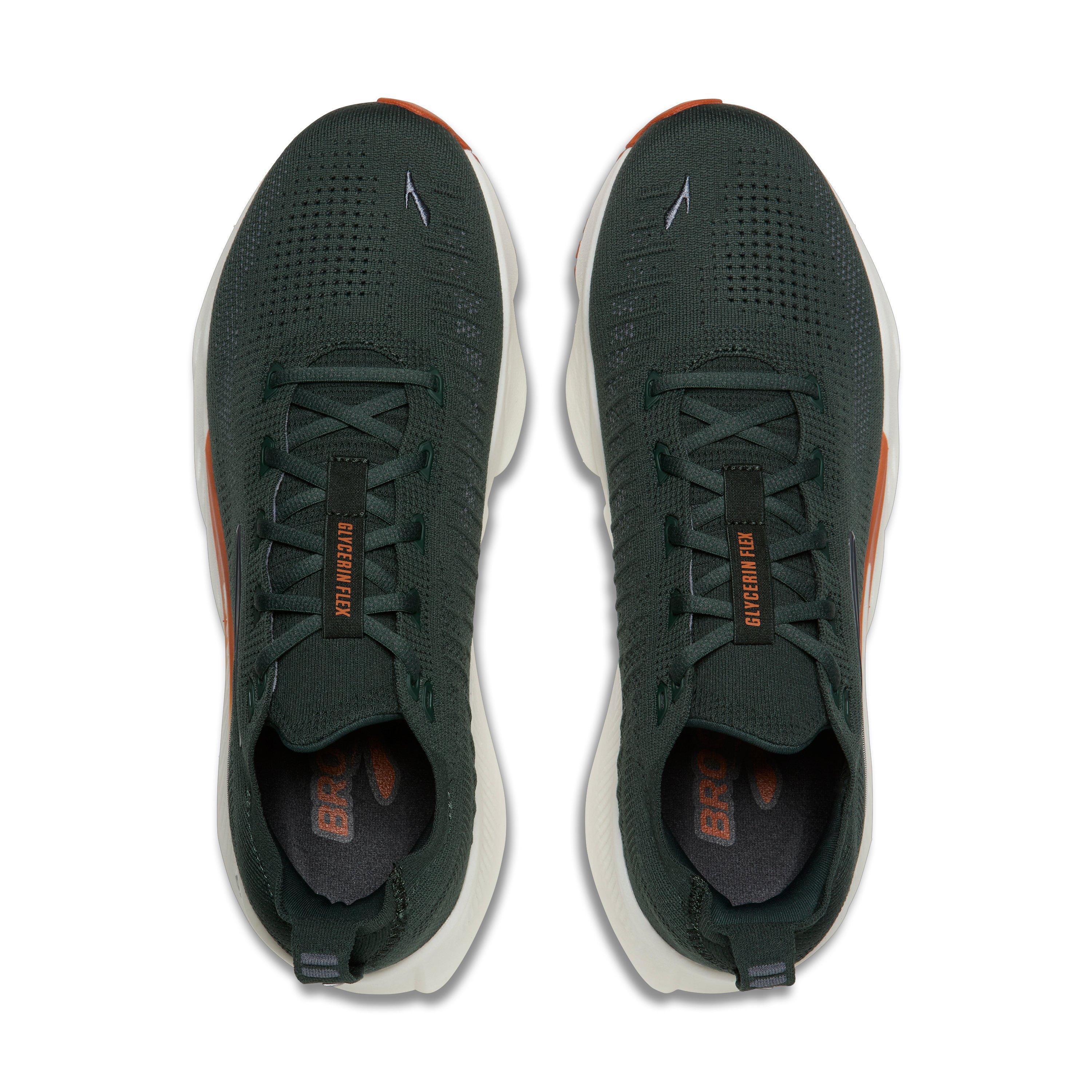 Brooks Glycerin Flex "Green/Grey/Brown" Men's Running Shoe - Green/Grey/Brown