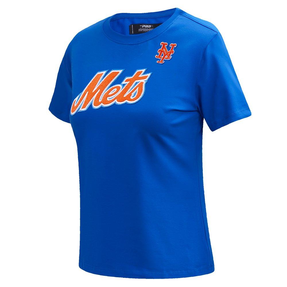 Pro Standard Women's MLB New York Mets​ Classic Short Sleeve SJ Slim Fit Top - Royal - ROYAL Thumbnail View 3