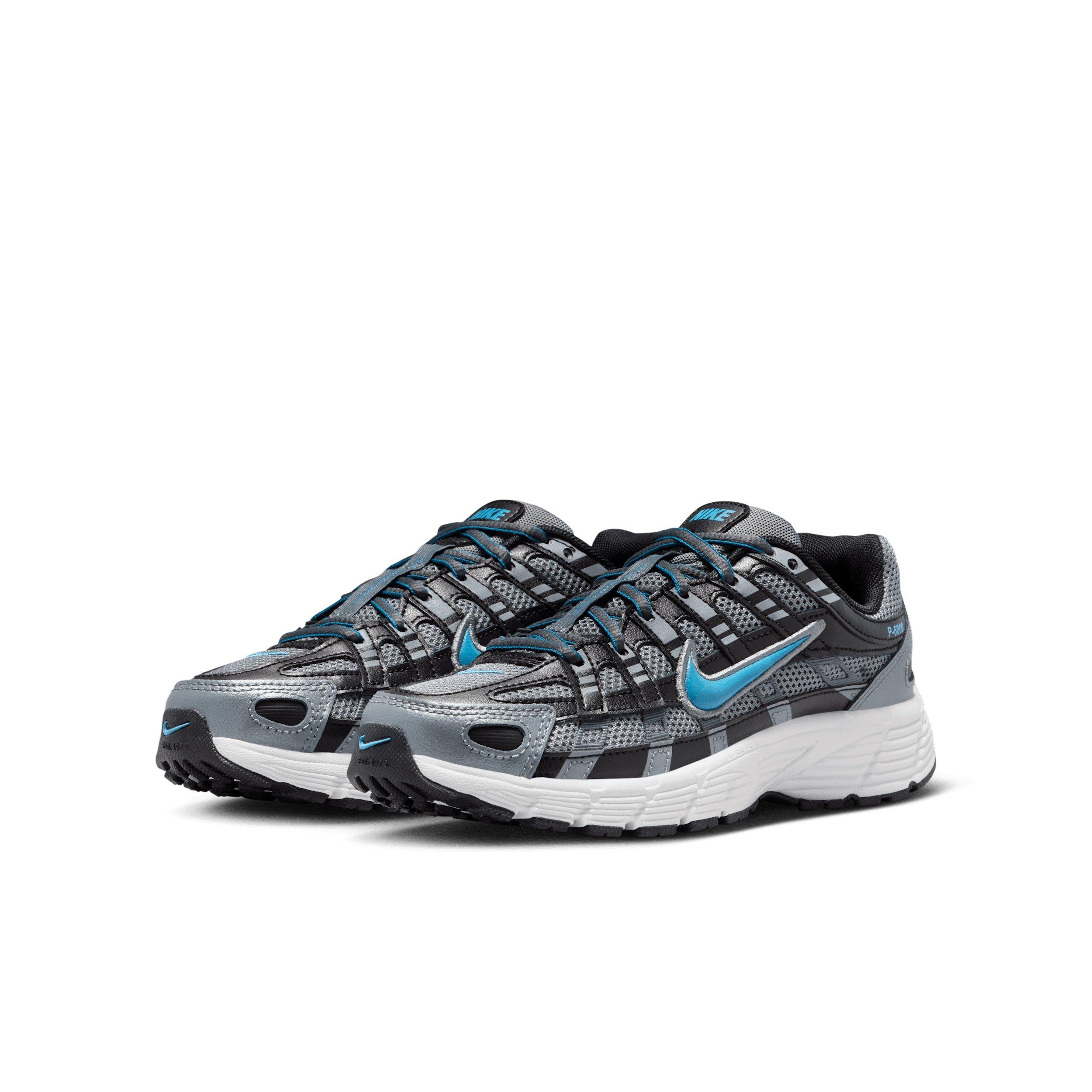 Nike P-6000 Grade School Boys' "Smoke Grey/Black/Platinum Tint/Dutch Blue" Shoe