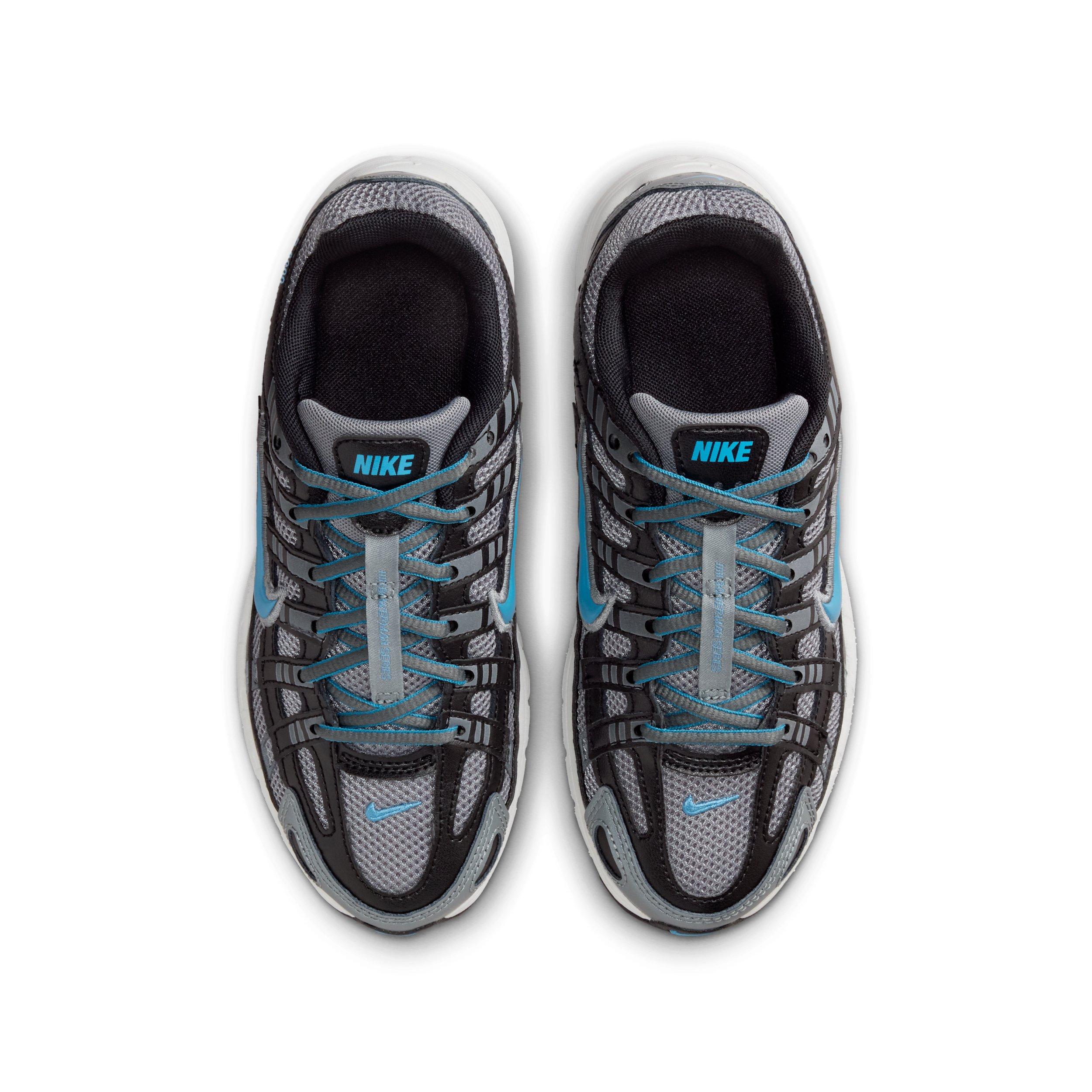 Nike P-6000 Grade School Boys' "Smoke Grey/Black/Platinum Tint/Dutch Blue" Shoe