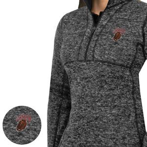 Antigua Women's Montana Grizzlies Fortune Half-Zip Pullover Jacket