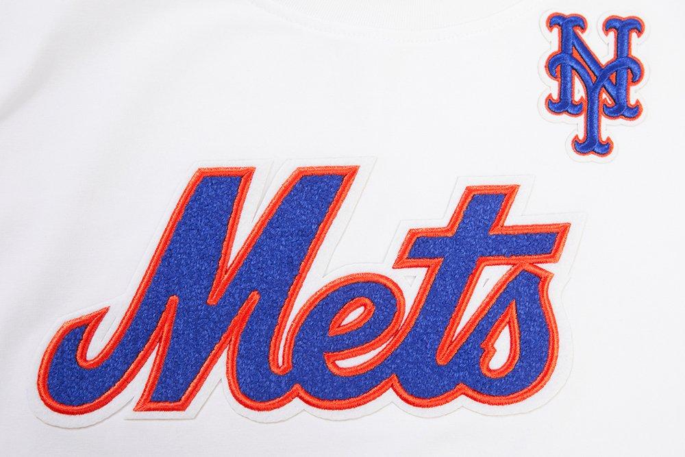 Pro Standard Women's MLB New York Mets​ Classic Short Sleeve SJ Slim Fit Top -White - WHITE Thumbnail View 5