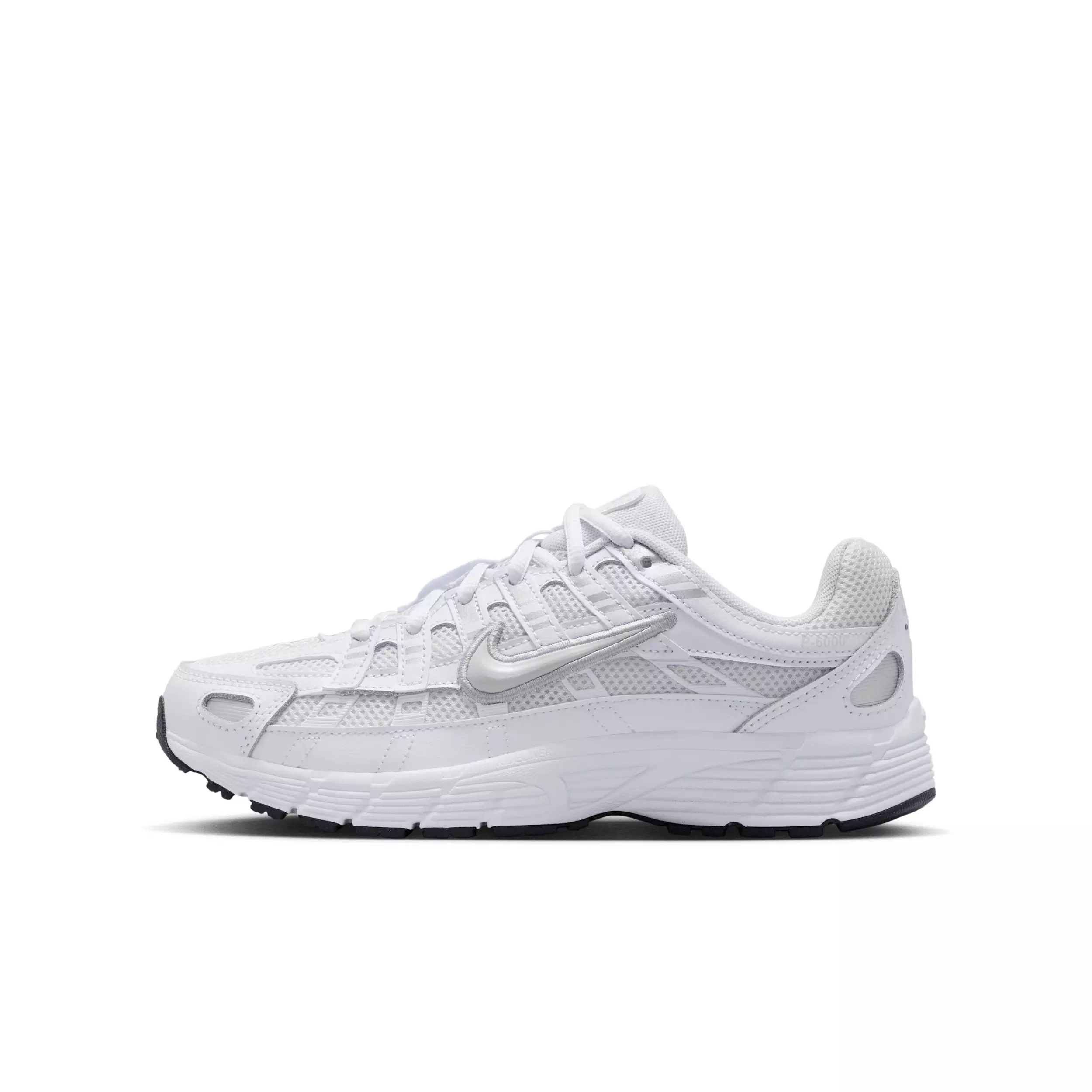 Nike P-6000 "Platinum Tint/White/Metallic Silver/Platinum Tint" Grade School Boys' Shoe - PLATINUM/WHITE/SILVER/PLATINUM
