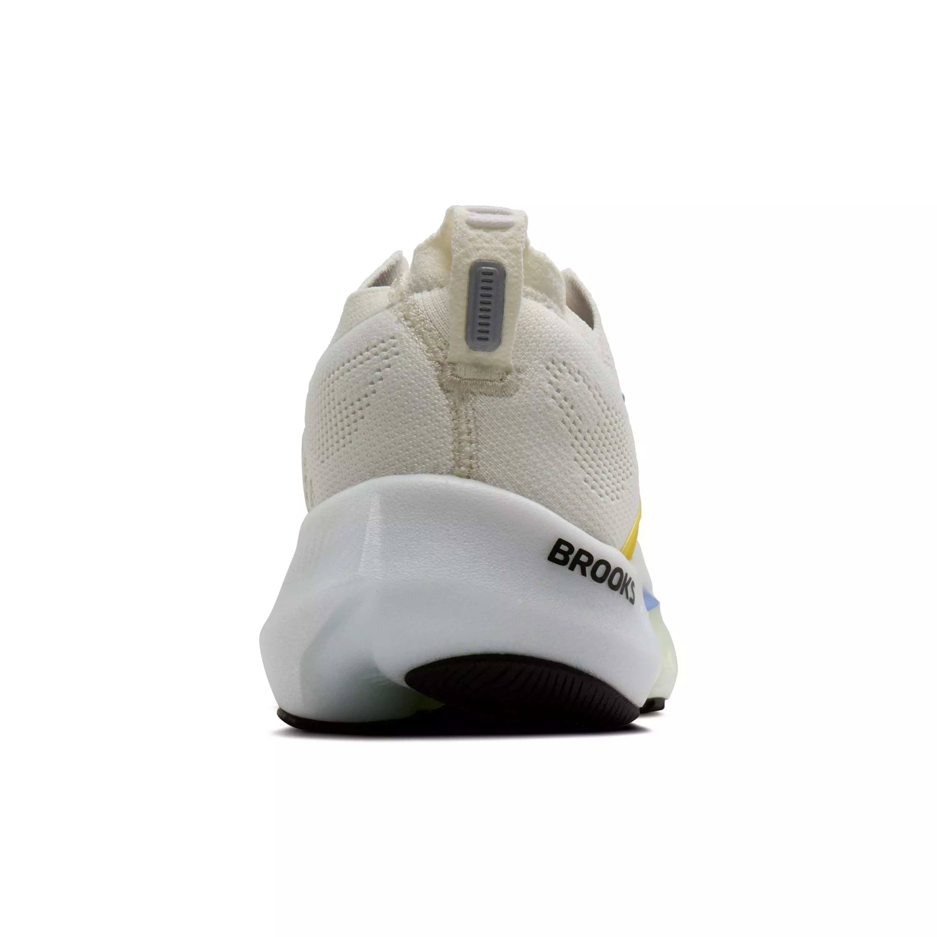 Brooks Glycerin Flex "White/Cyber Yellow/Nightlife" Men's Running Shoe - WHITE/YELLOW/NIGHTLIFE