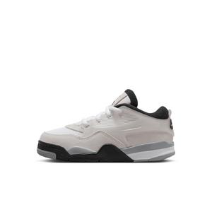 Jordan 4 RM "White/Infrared 23/Light Smoke Grey/Black" Preschool Boys' Shoe