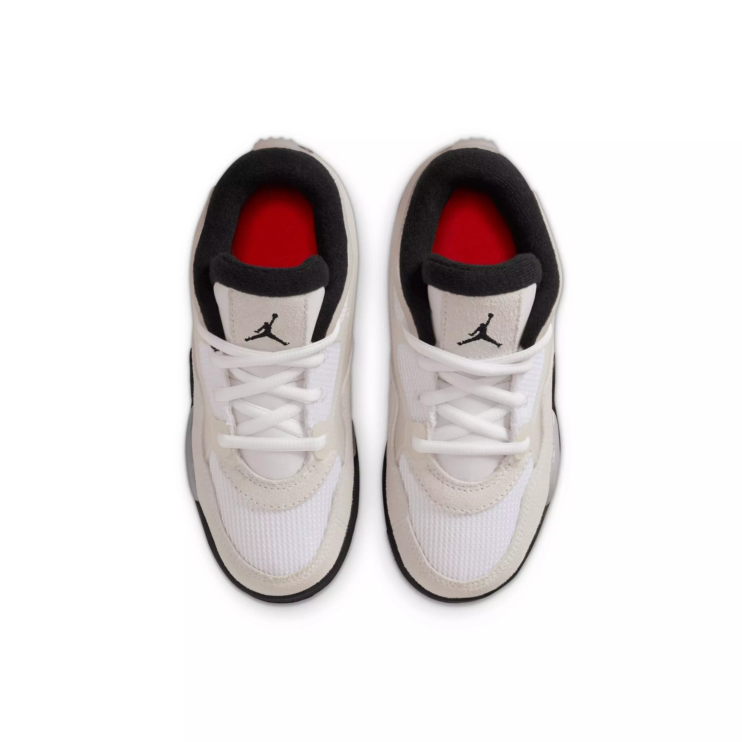 Jordan 4 RM "White/Infrared 23/Light Smoke Grey/Black" Preschool Boys' Shoe - WHITE/INFRARED/LT GREY/BLACK