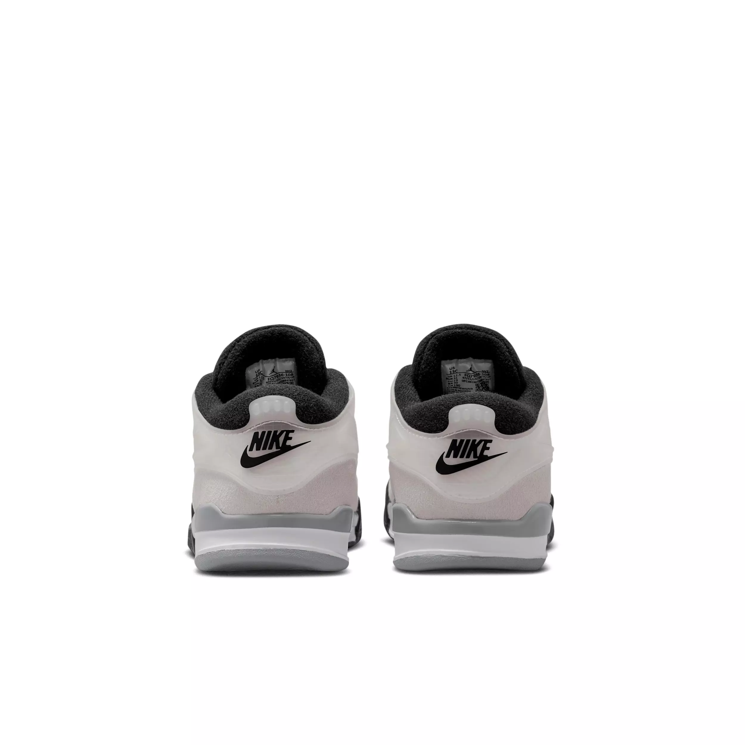 Jordan 4 RM "White/Infrared 23/Light Smoke Grey/Black" Preschool Boys' Shoe - WHITE/INFRARED/LT GREY/BLACK