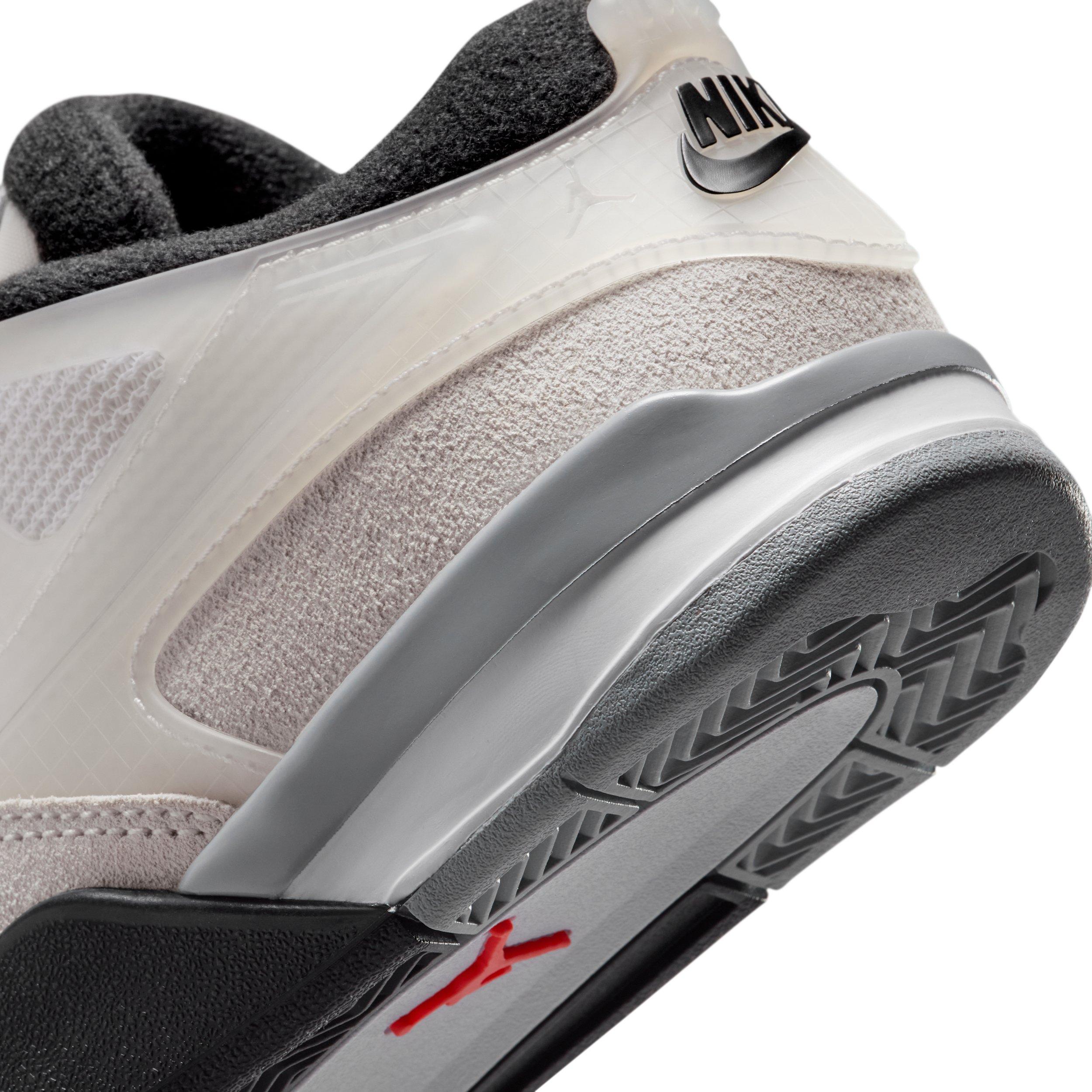 Jordan 4 RM "White/Infrared 23/Light Smoke Grey/Black" Preschool Boys' Shoe - WHITE/INFRARED/LT GREY/BLACK Thumbnail View 8