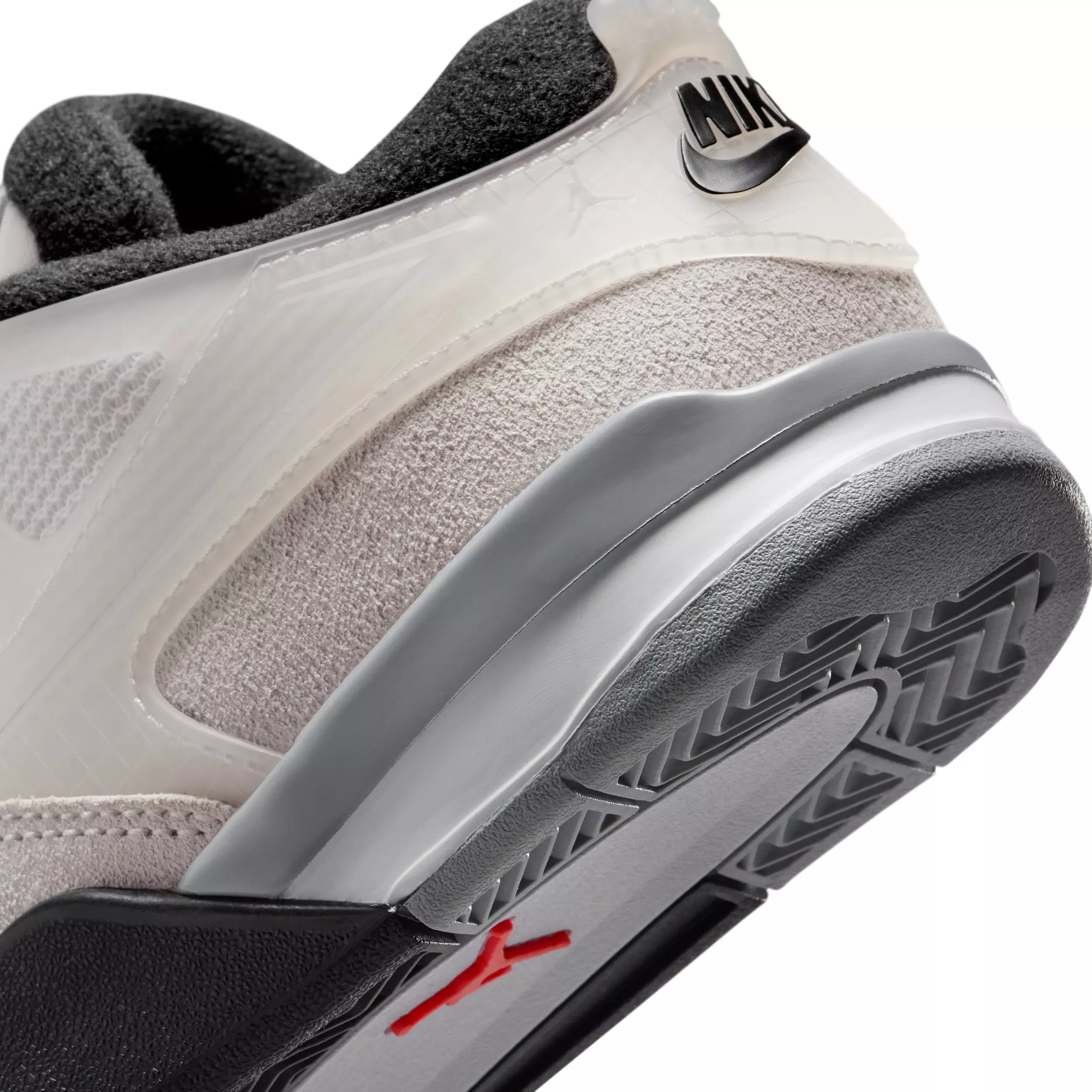 Jordan 4 RM "White/Infrared 23/Light Smoke Grey/Black" Preschool Boys' Shoe - WHITE/INFRARED/LT GREY/BLACK