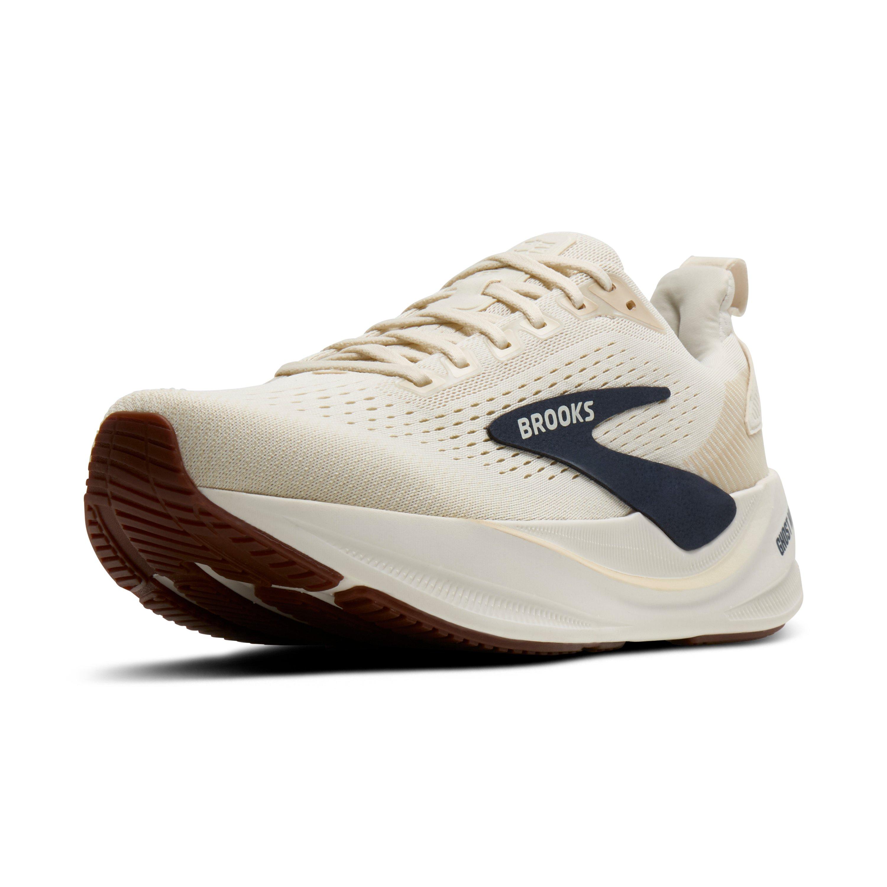 Brooks Ghost Max 4 "Arctic Wolf/Navy/Coconut" Men's Running Shoe - WOLF/NAVY/COCONUT