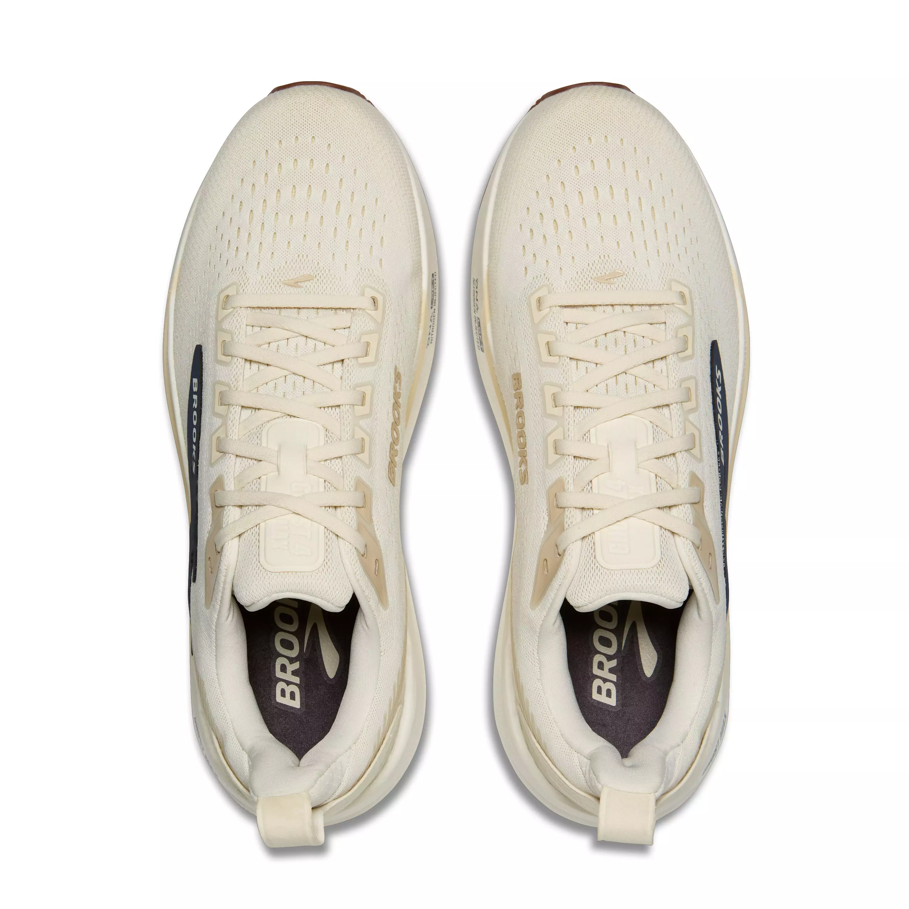 Brooks Ghost Max 4 "Arctic Wolf/Navy/Coconut" Men's Running Shoe - WOLF/NAVY/COCONUT