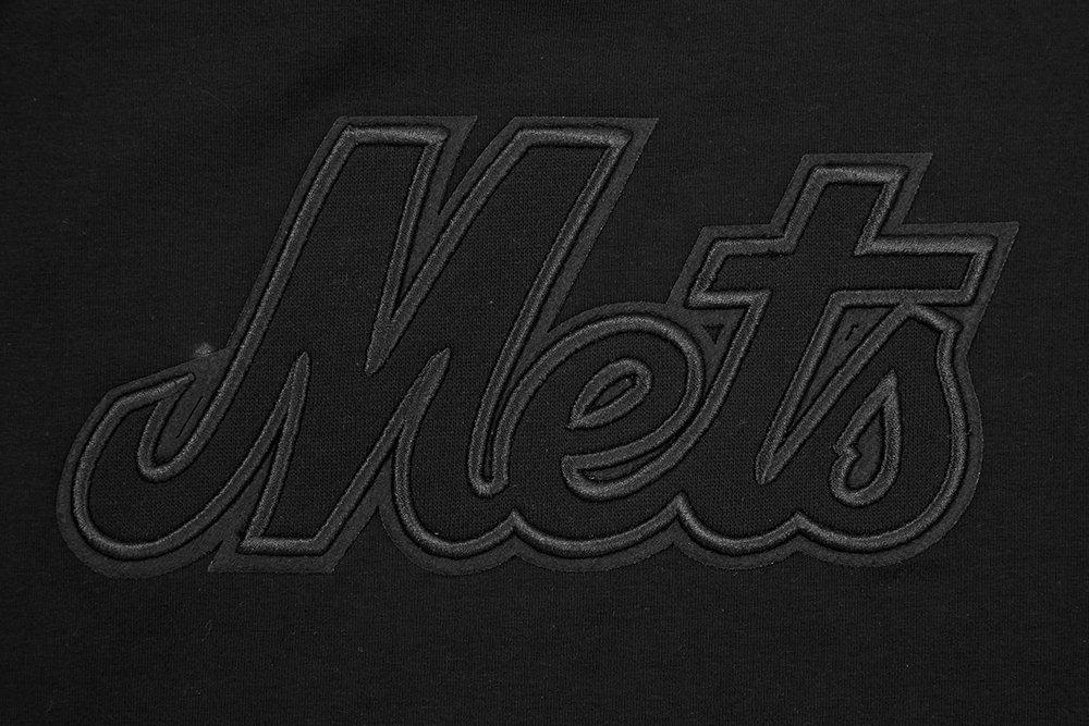 Pro Standard Women's MLB TNew York Mets​ Neutral SJ Boxy Top - Black - BLACK Thumbnail View 5