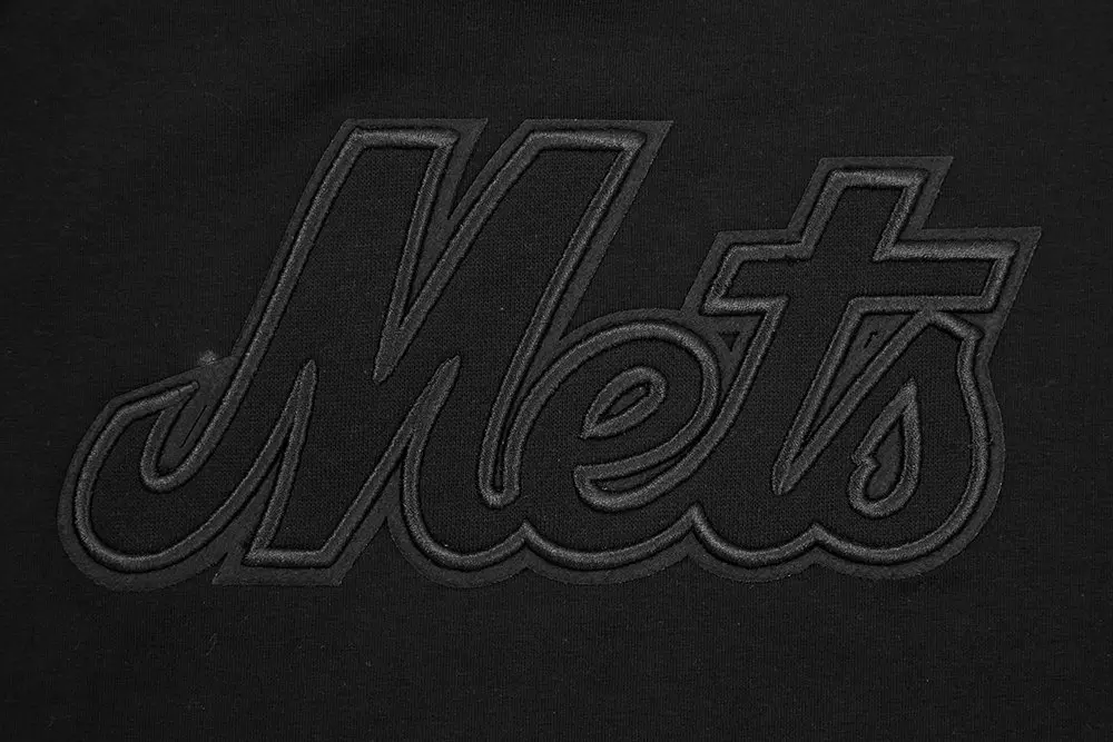 Pro Standard Women's MLB TNew York Mets​ Neutral SJ Boxy Top - Black - BLACK