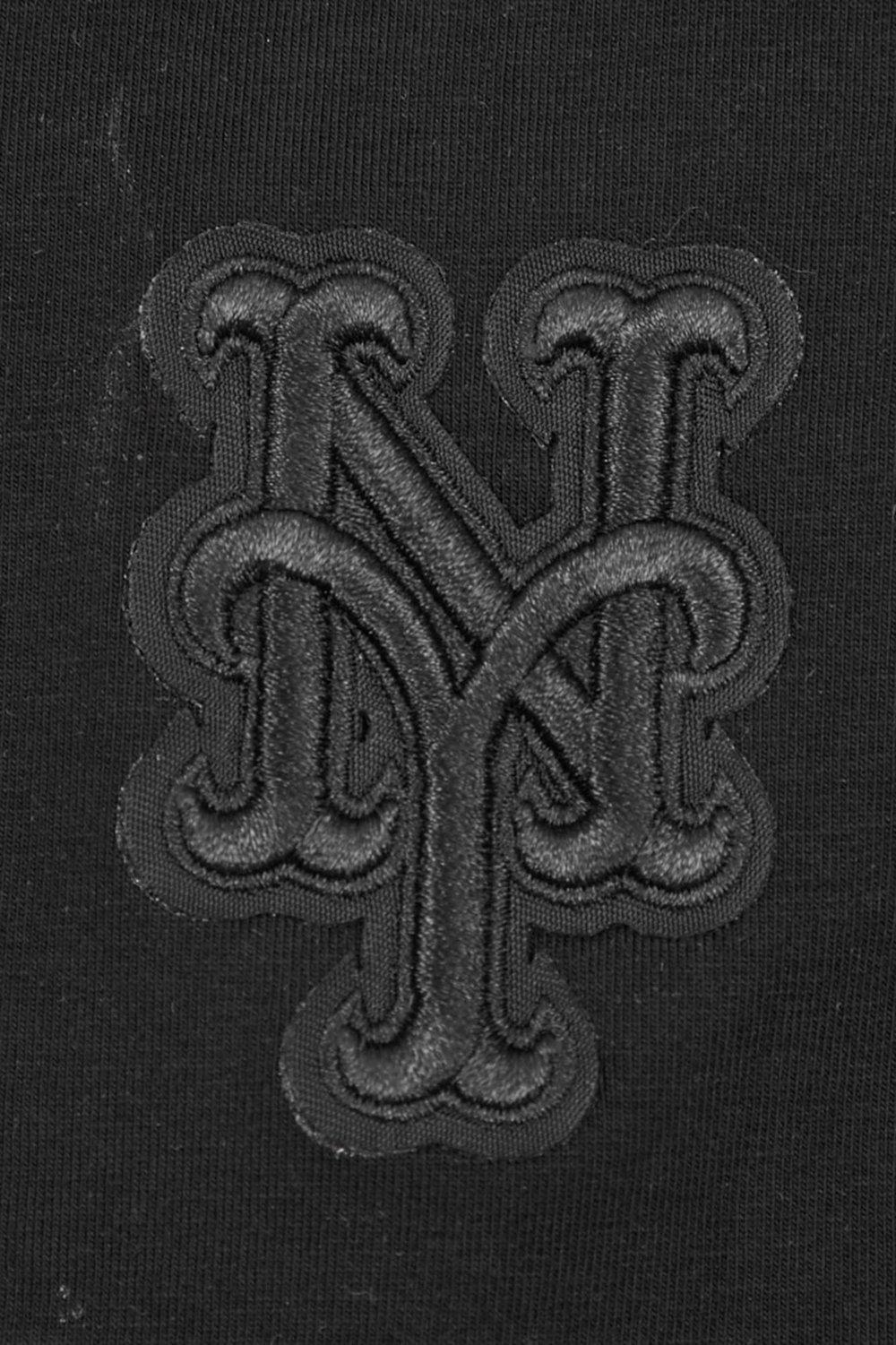 Pro Standard Women's MLB TNew York Mets​ Neutral SJ Boxy Top -Black - BLACK Thumbnail View 6