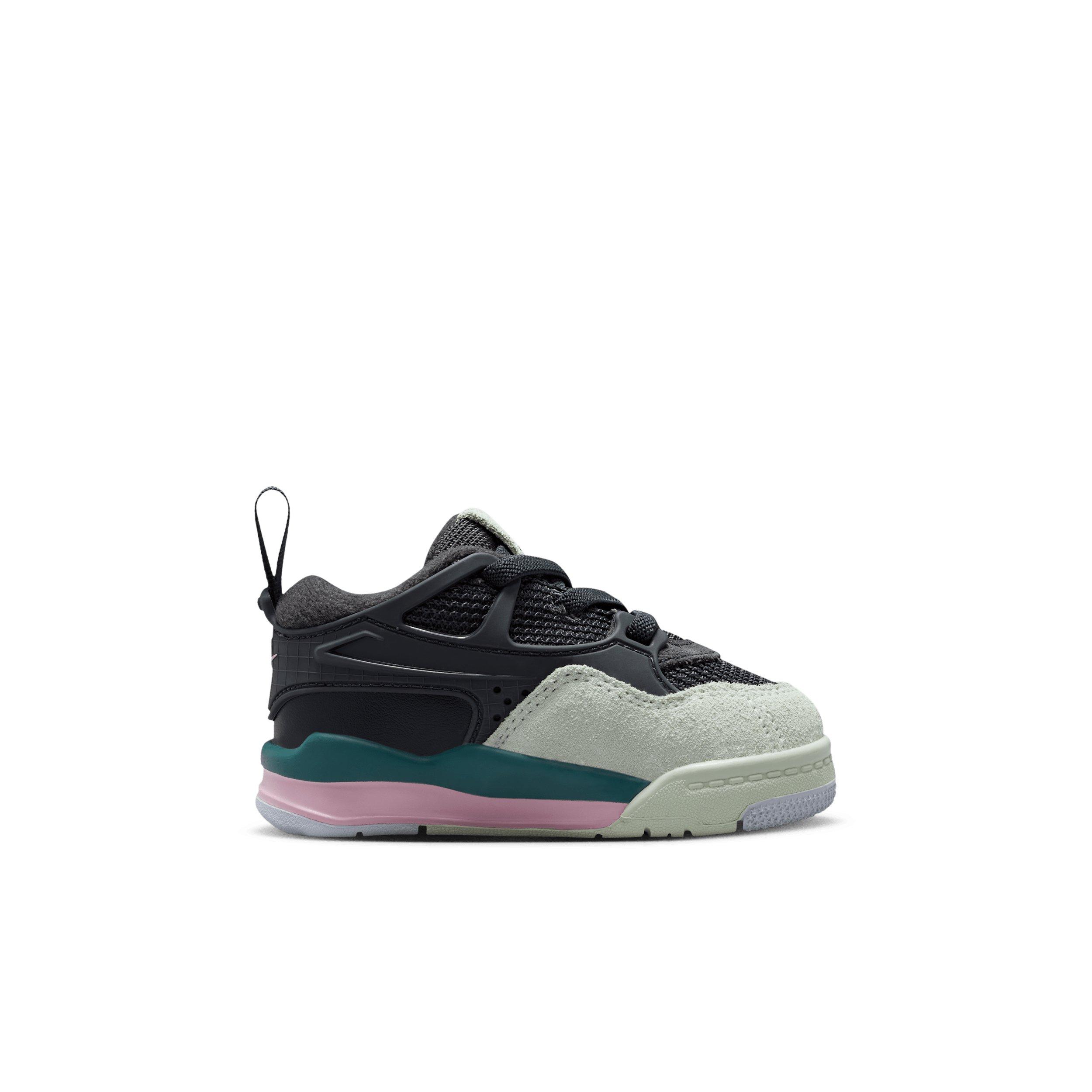 Jordan 4 RM "Anthracite/Barely Green/Jade Aura/Iced Carmine" Infant Boys' Shoe - ANTHRACITE/GREEN/JADE/CARMINE Thumbnail View 1