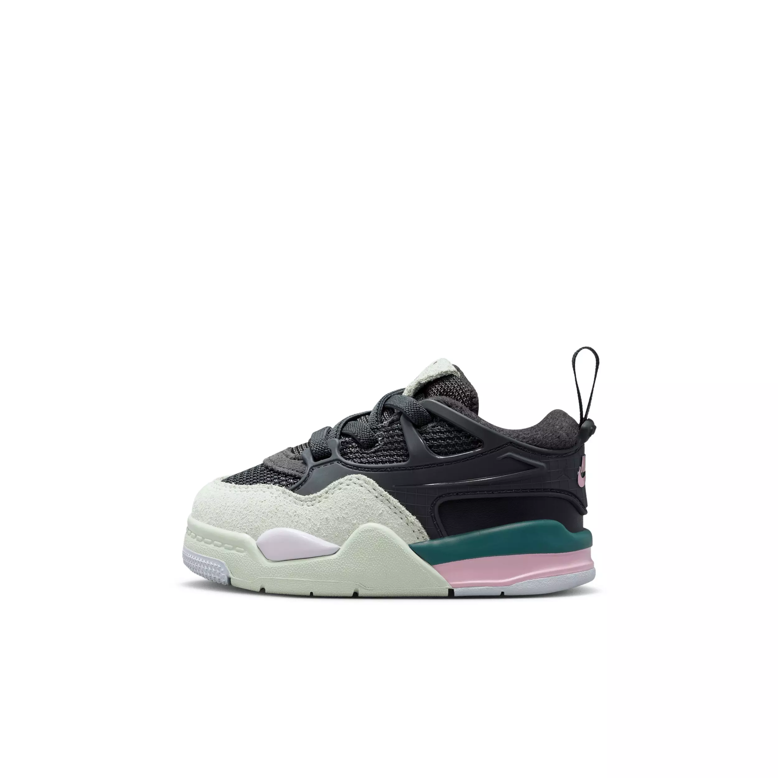 Jordan 4 RM "Anthracite/Barely Green/Jade Aura/Iced Carmine" Infant Boys' Shoe - ANTHRACITE/GREEN/JADE/CARMINE