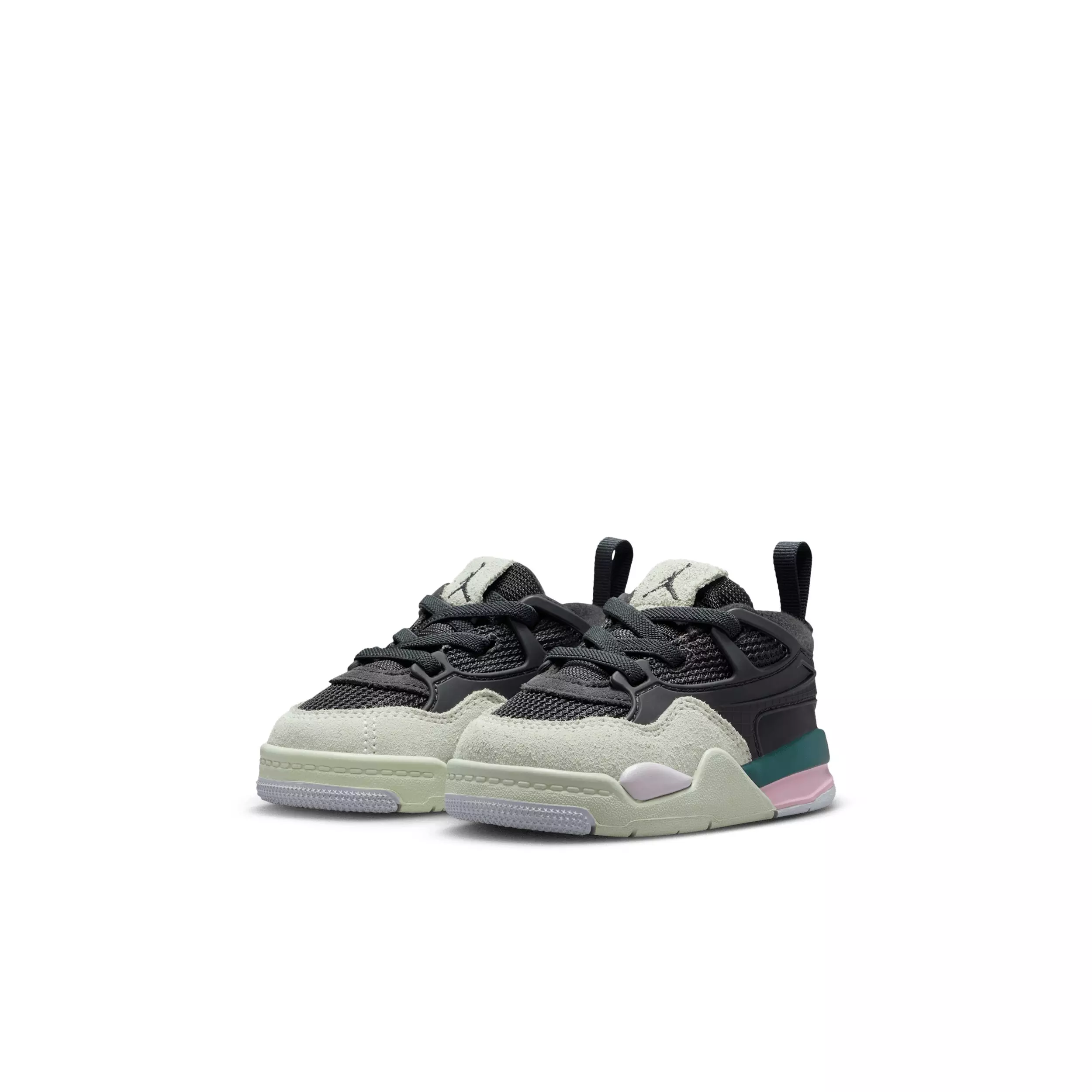 Jordan 4 RM "Anthracite/Barely Green/Jade Aura/Iced Carmine" Infant Boys' Shoe - ANTHRACITE/GREEN/JADE/CARMINE