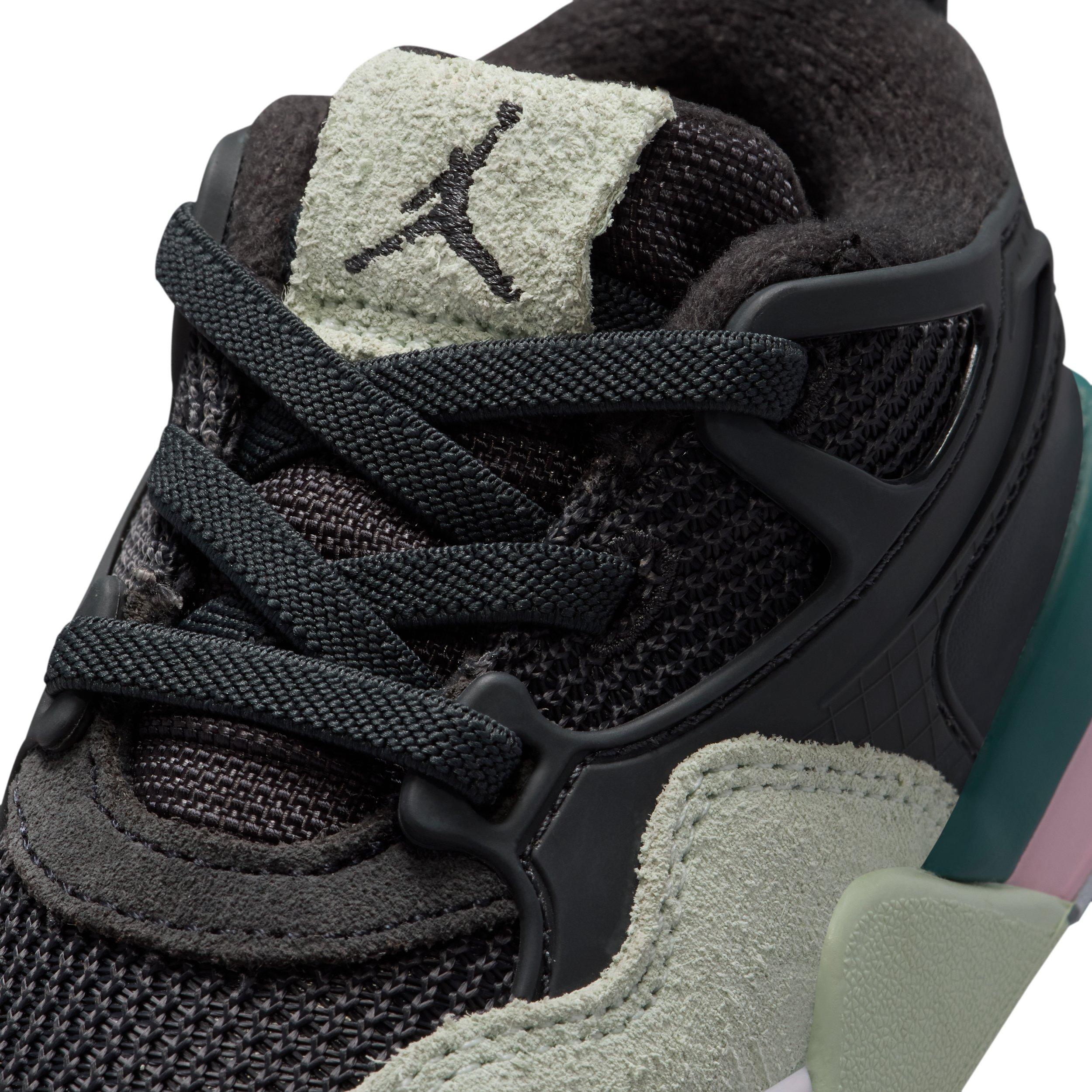 Jordan 4 RM "Anthracite/Barely Green/Jade Aura/Iced Carmine" Infant Boys' Shoe - ANTHRACITE/GREEN/JADE/CARMINE Thumbnail View 7
