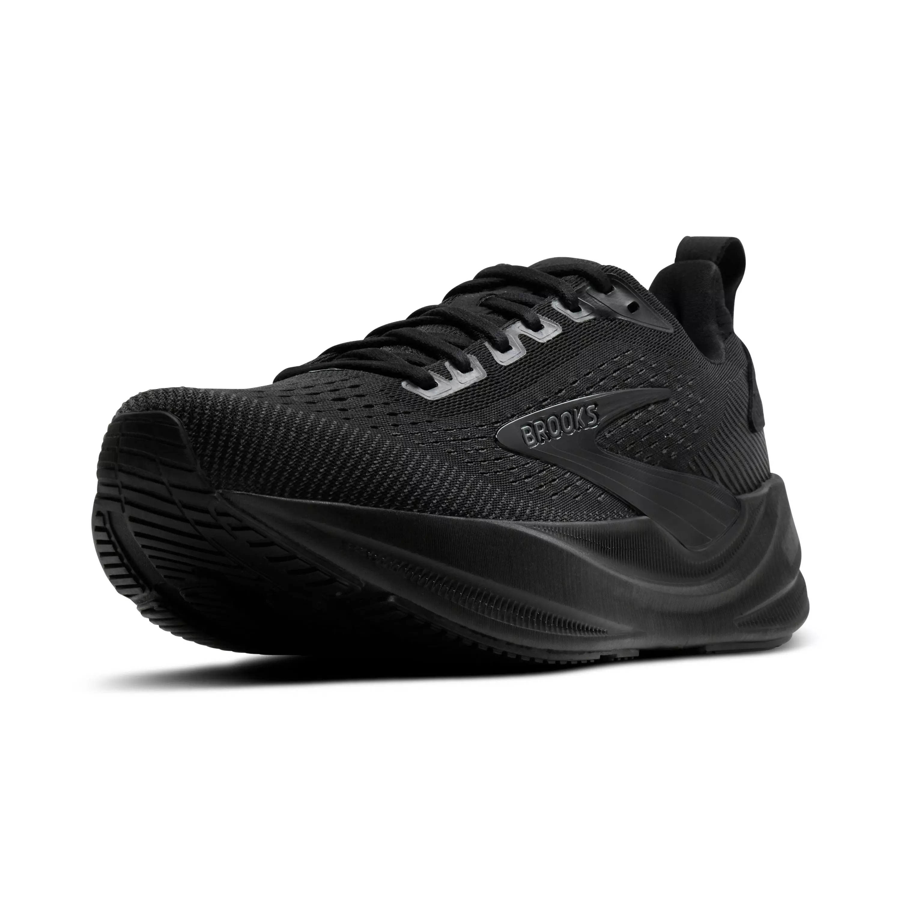 Brooks Ghost Max 4 "Black/Black/Ebony" Men's Running Shoe - BLACK/BLACK/EBONY