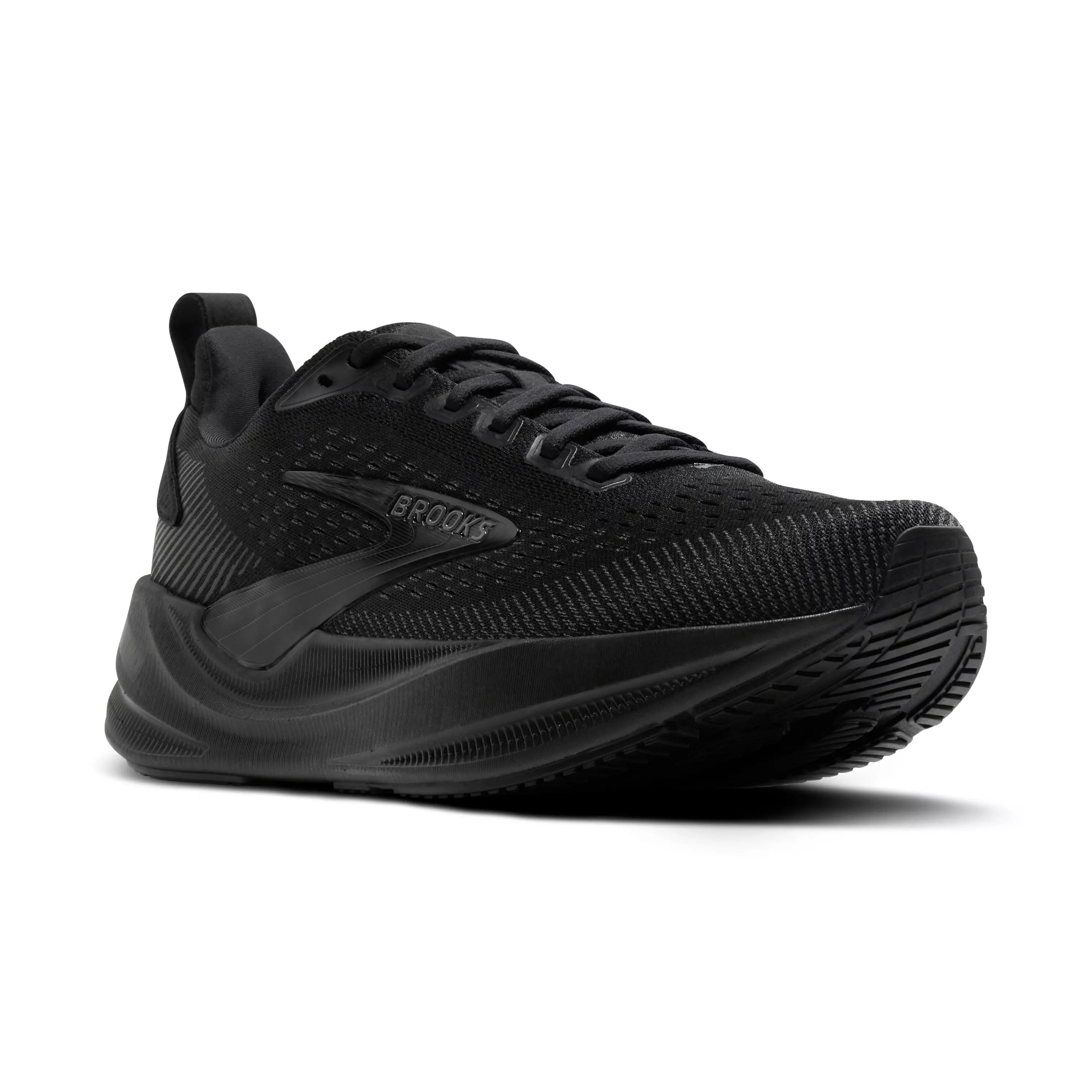 Brooks Ghost Max 4 "Black/Black/Ebony" Men's Running Shoe - BLACK/BLACK/EBONY