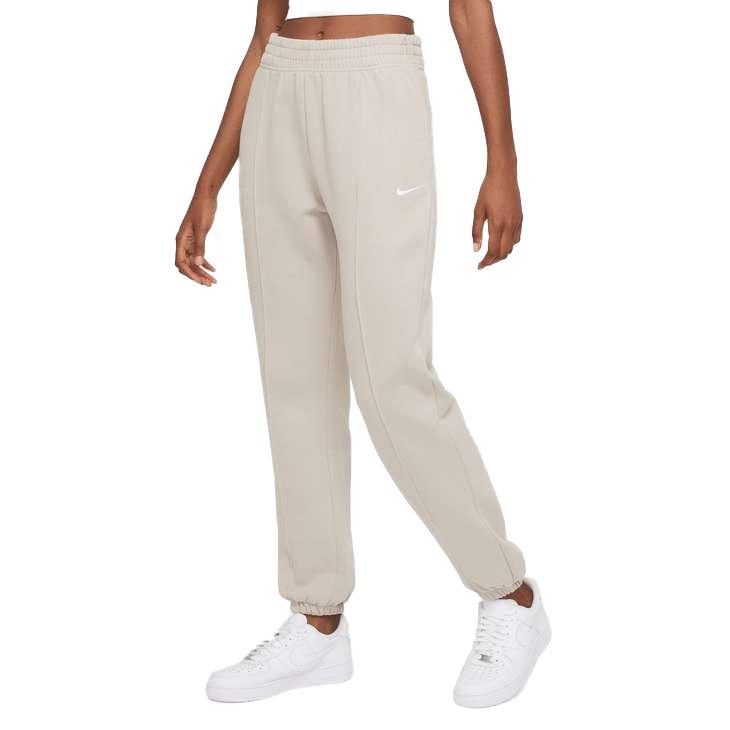 Nike Women's Sportswear Essential Collection Fleece Pants - Grey - BROWN Thumbnail View 1