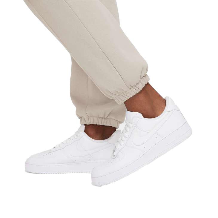 Nike Women's Sportswear Essential Collection Fleece Pants - Grey - BROWN Thumbnail View 4