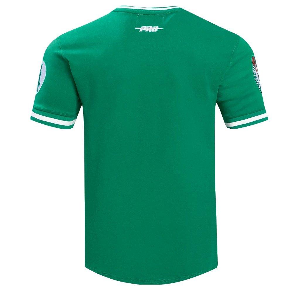 Pro Standard Men's NBA Boston Celtics Retro Classic Double Knit Tee -Kelly Green - KELLY GREEN Thumbnail View 2