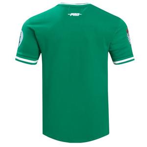 Pro Standard Men's NBA Boston Celtics Retro Classic Double Knit Tee -Kelly Green